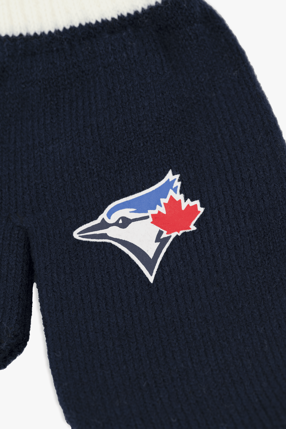 Toronto Blue Jays Toddler Double Pom Toque/Hat and Mitten Set, 2-6X, MLB Gift Set
