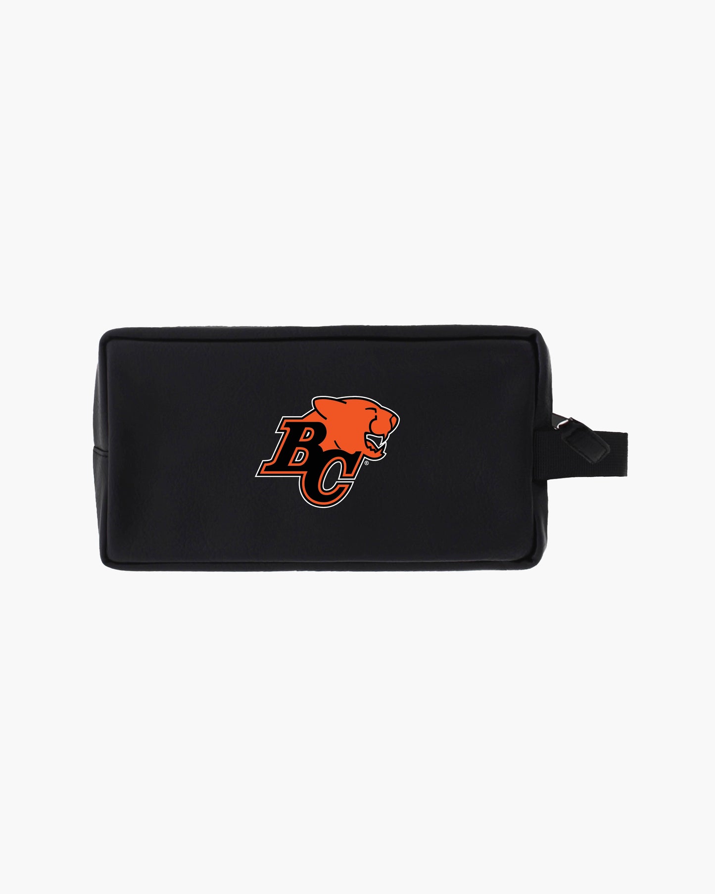 CFL Team Black Faux Leather Toiletry Bag with Handle