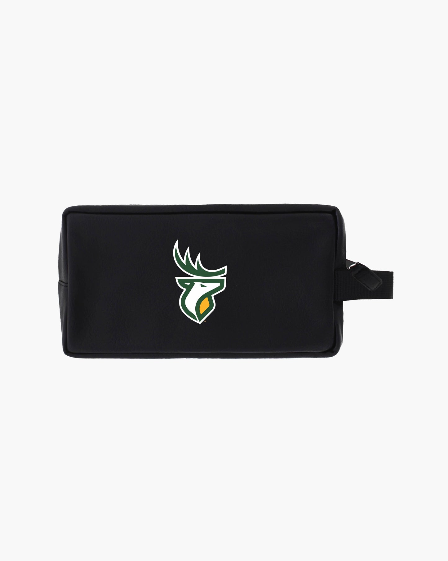 CFL Team Black Faux Leather Toiletry Bag with Handle