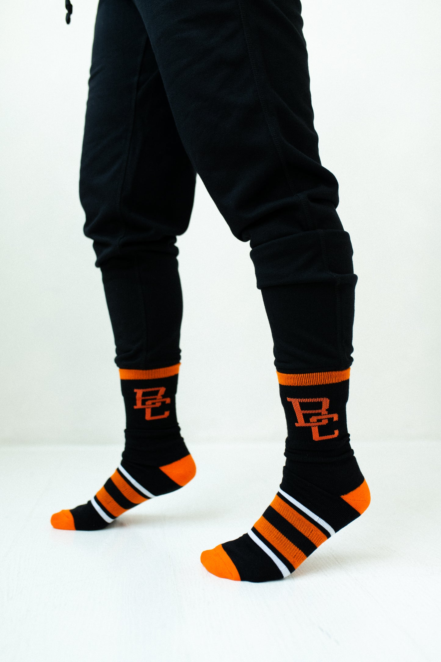 CFL BC Lions Men's 3-Pack Cotton Crew Socks With Cushioned Sole