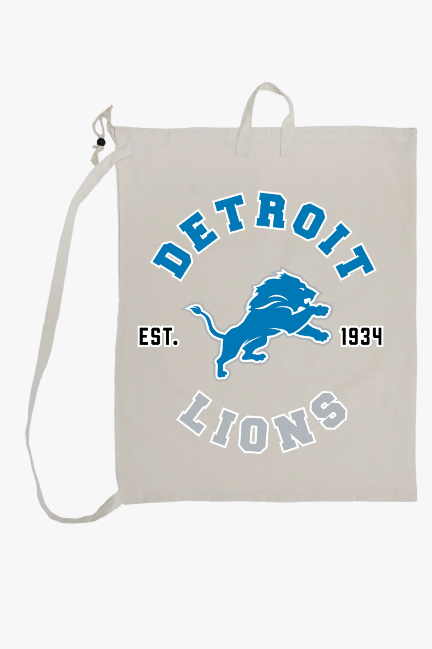 NFL Team Canvas Laundry Bag With Collegiate Sports Print (27"x21.5")