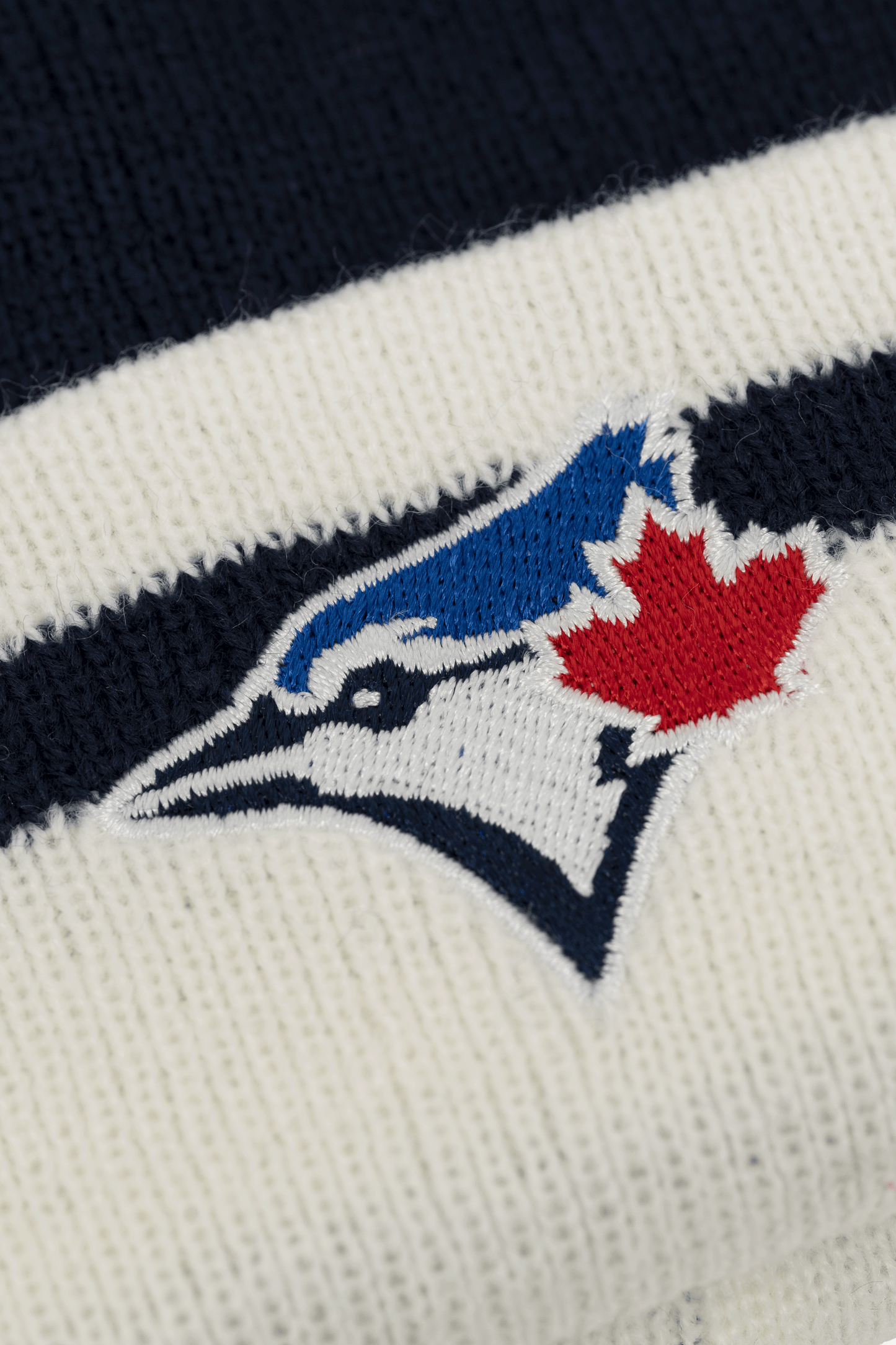 Toronto Blue Jays Toddler Double Pom Toque/Hat and Mitten Set, 2-6X, MLB Gift Set