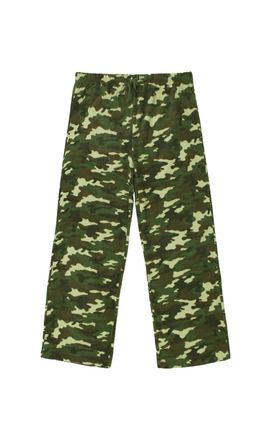 Great Northern Men's Camouflage Fleece Pants