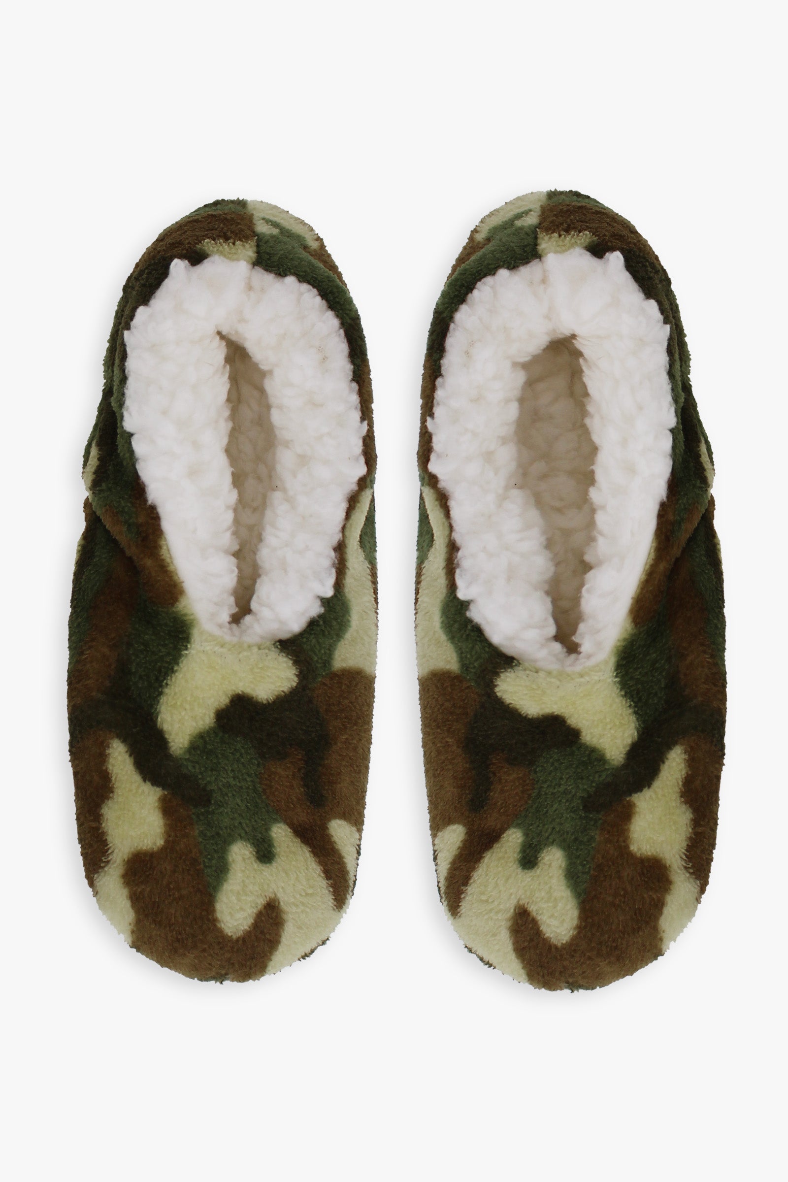 Ladies Camouflage Ballerina Slippers