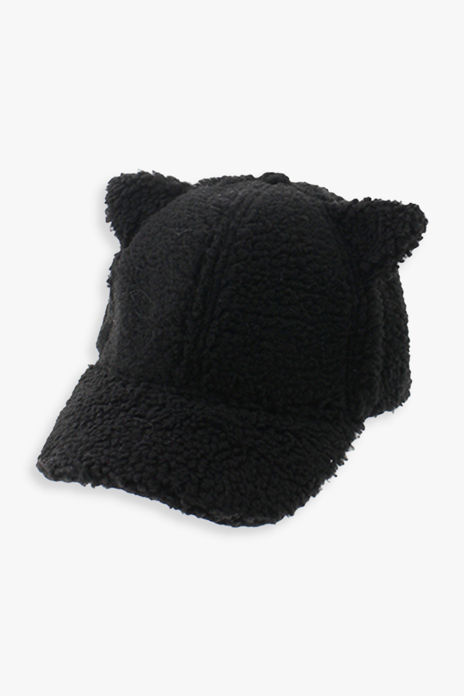 Girls Sherpa Critter Baseball Cap