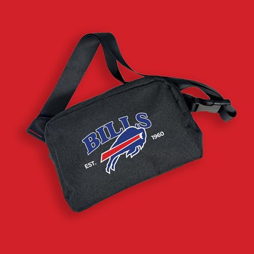 Gertex NFL Team Belt Waist Bags | Officially Licensed Fan Gear Accessory Merchandise | Adjustable Strap Waist Bag or Cross Body