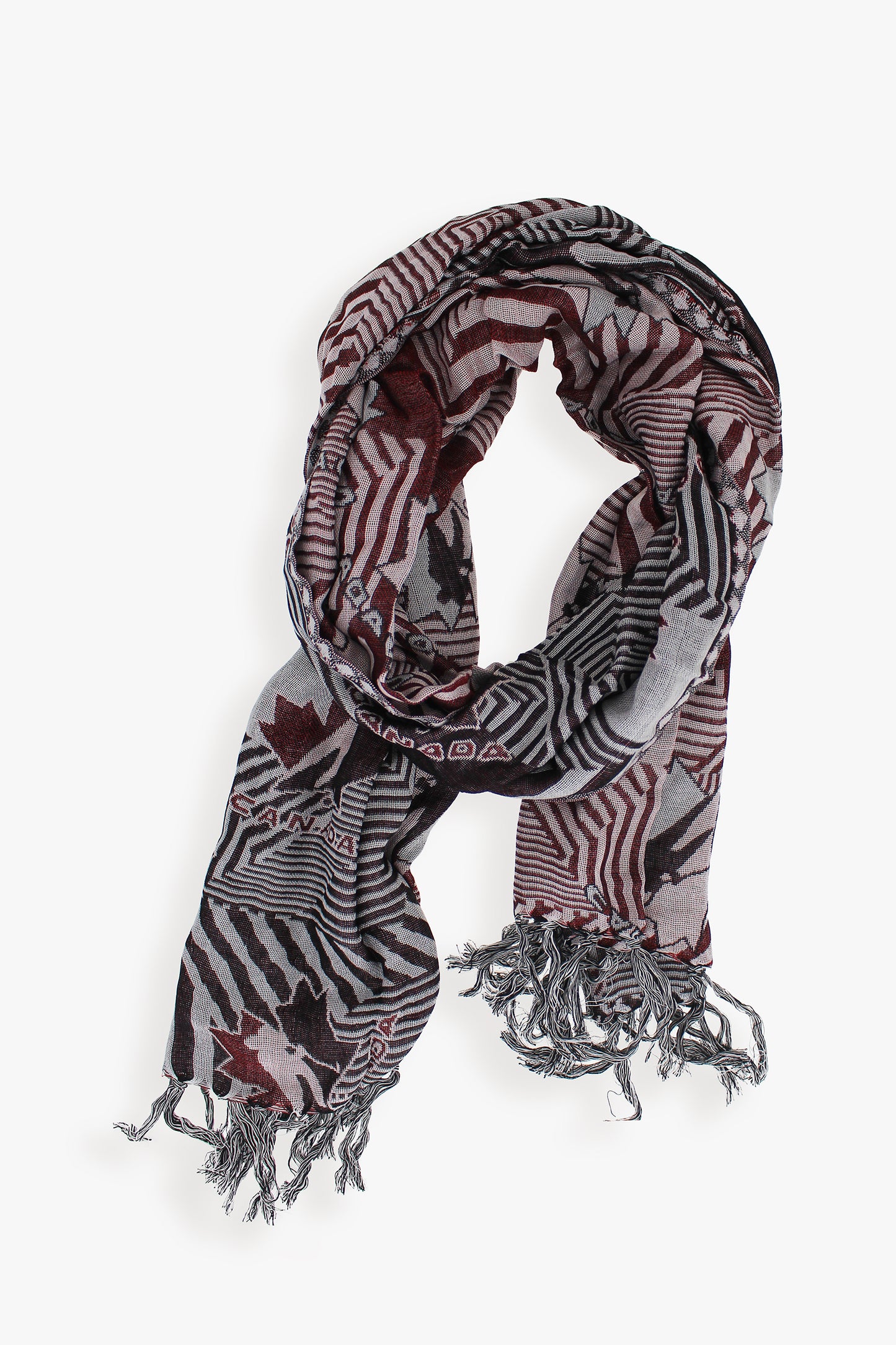 Gertex Hockey Canada Black Tapestry Scarf