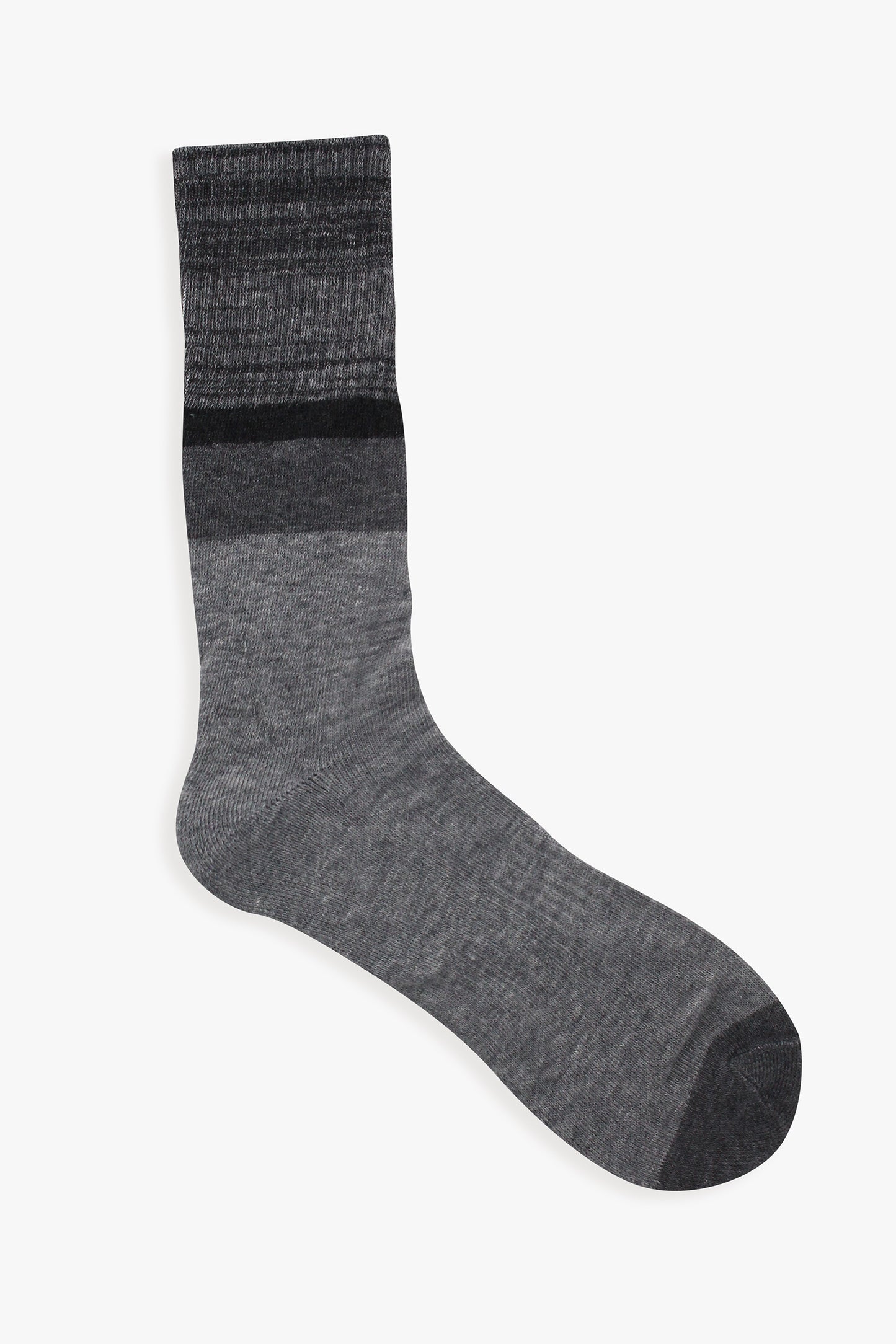 Mens Grey 4-Pack Athletic Crew Socks