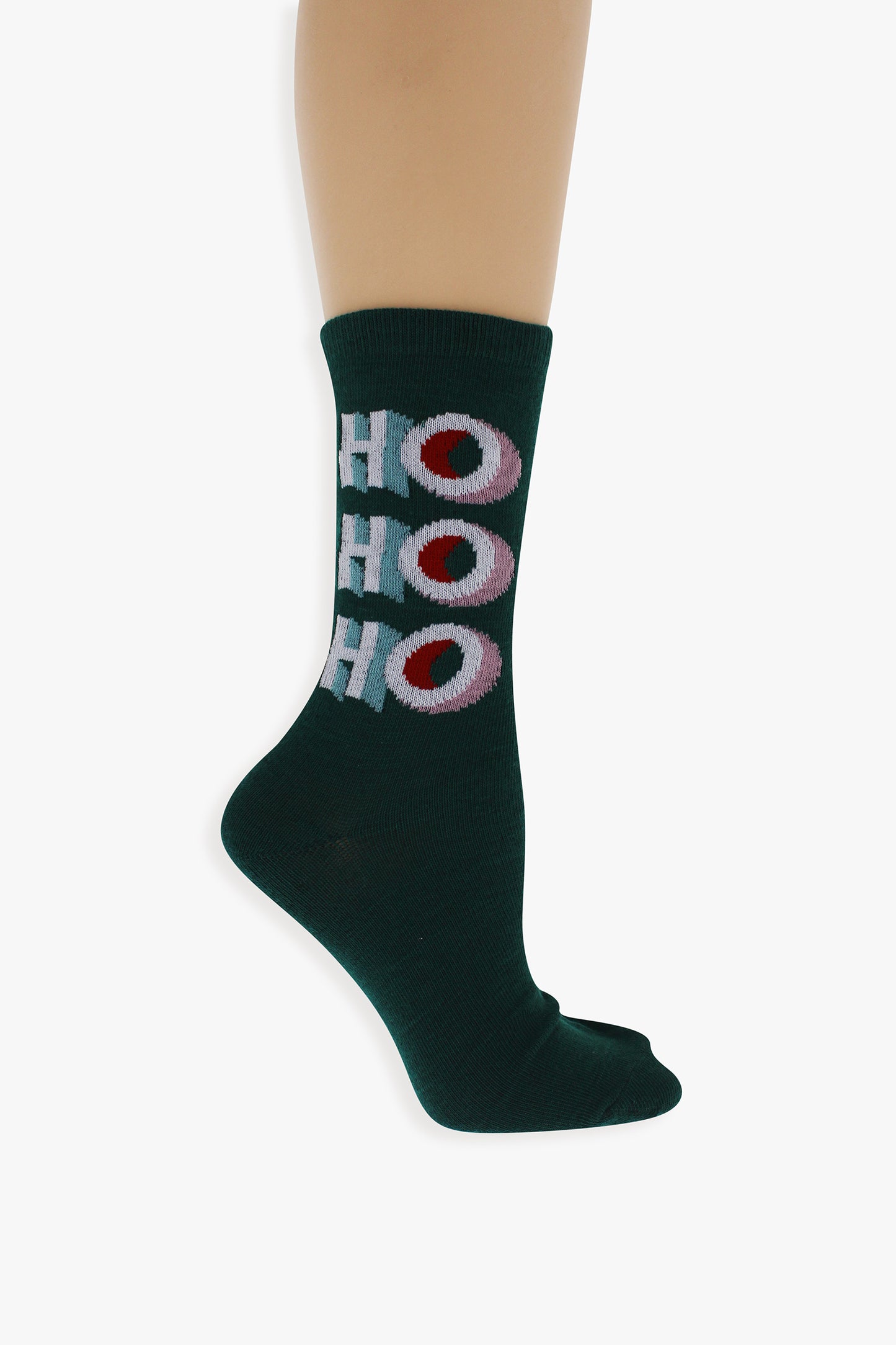 Holiday Graphic Ladies Crew Socks