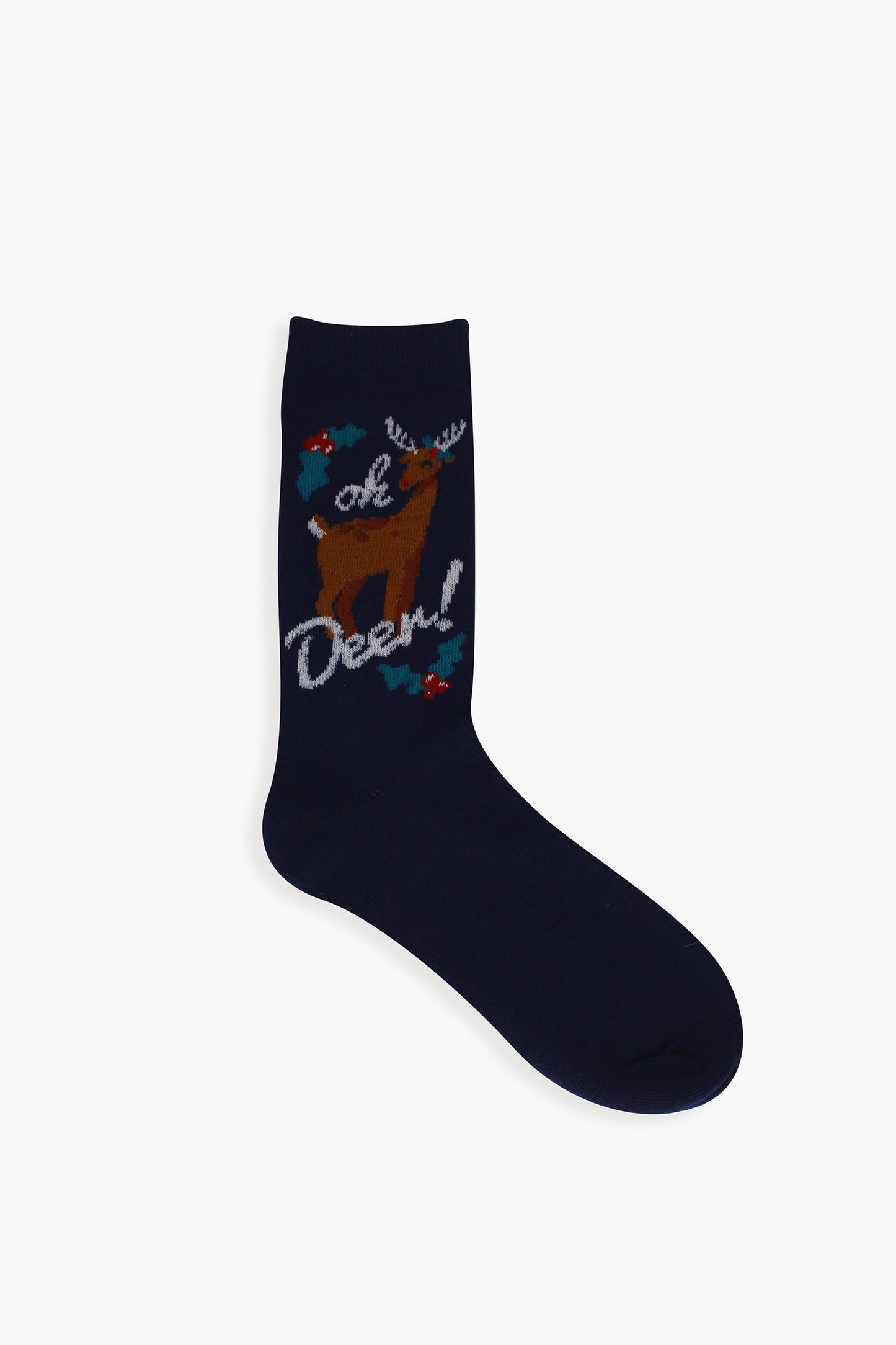 Holiday Graphic Ladies Crew Socks