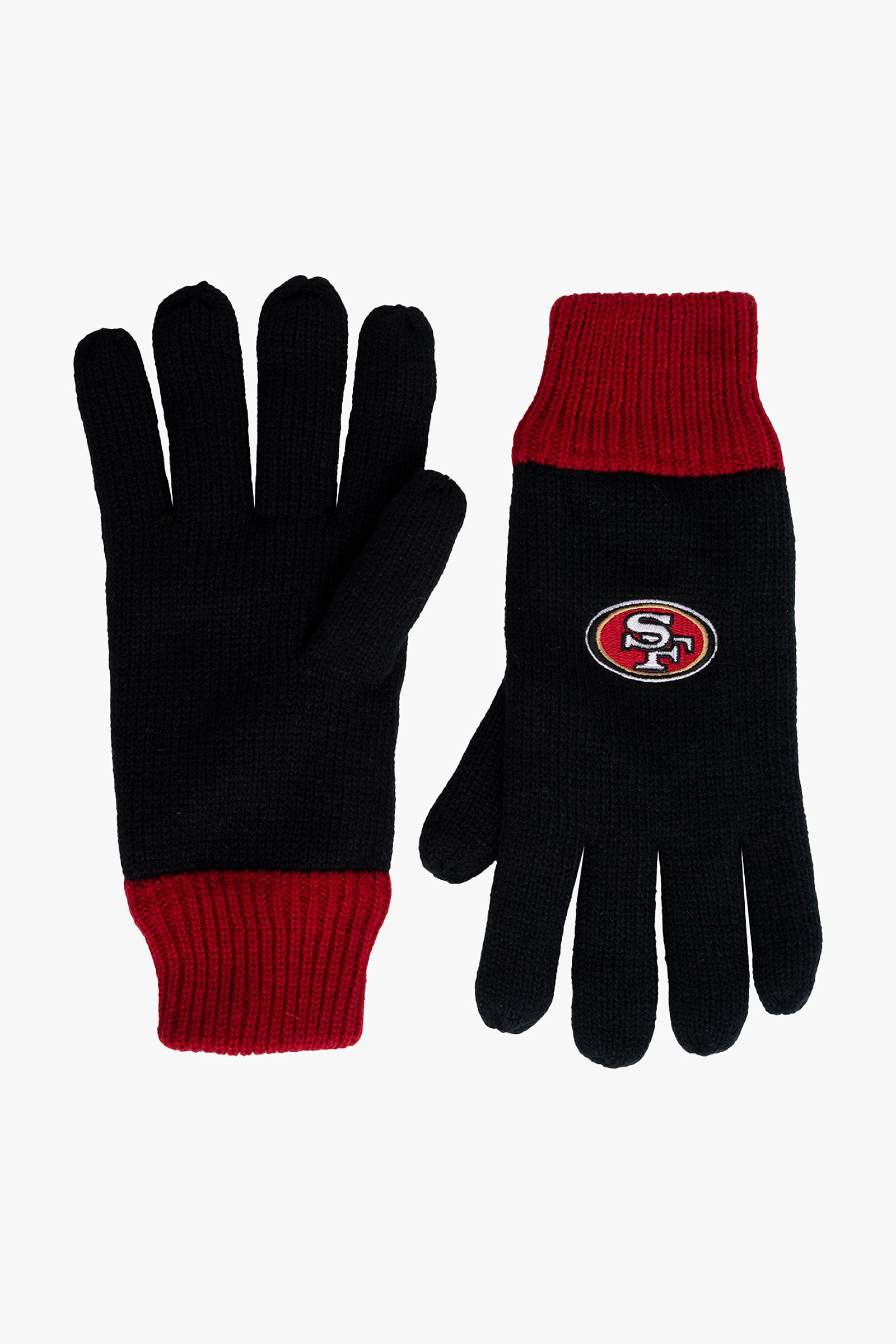NFL San Francisco 49ers Men's Lined Winter Cold Weather Gloves