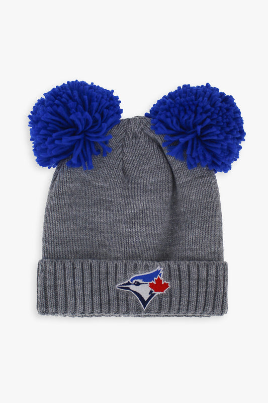 Gertex MLB Toronto Blue Jays Toddler Toque with Double Pom-pom