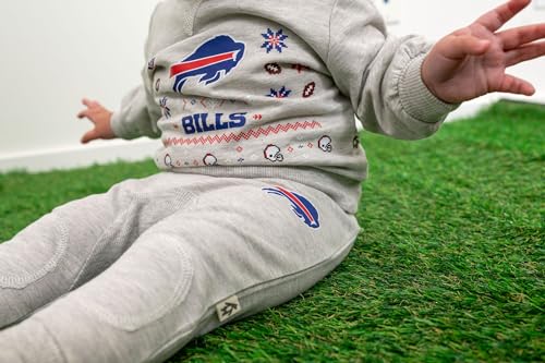 Gertex NFL Team Ugly Holiday Crewneck Sweater for Infants & Toddlers in Soft French Terry Cotton