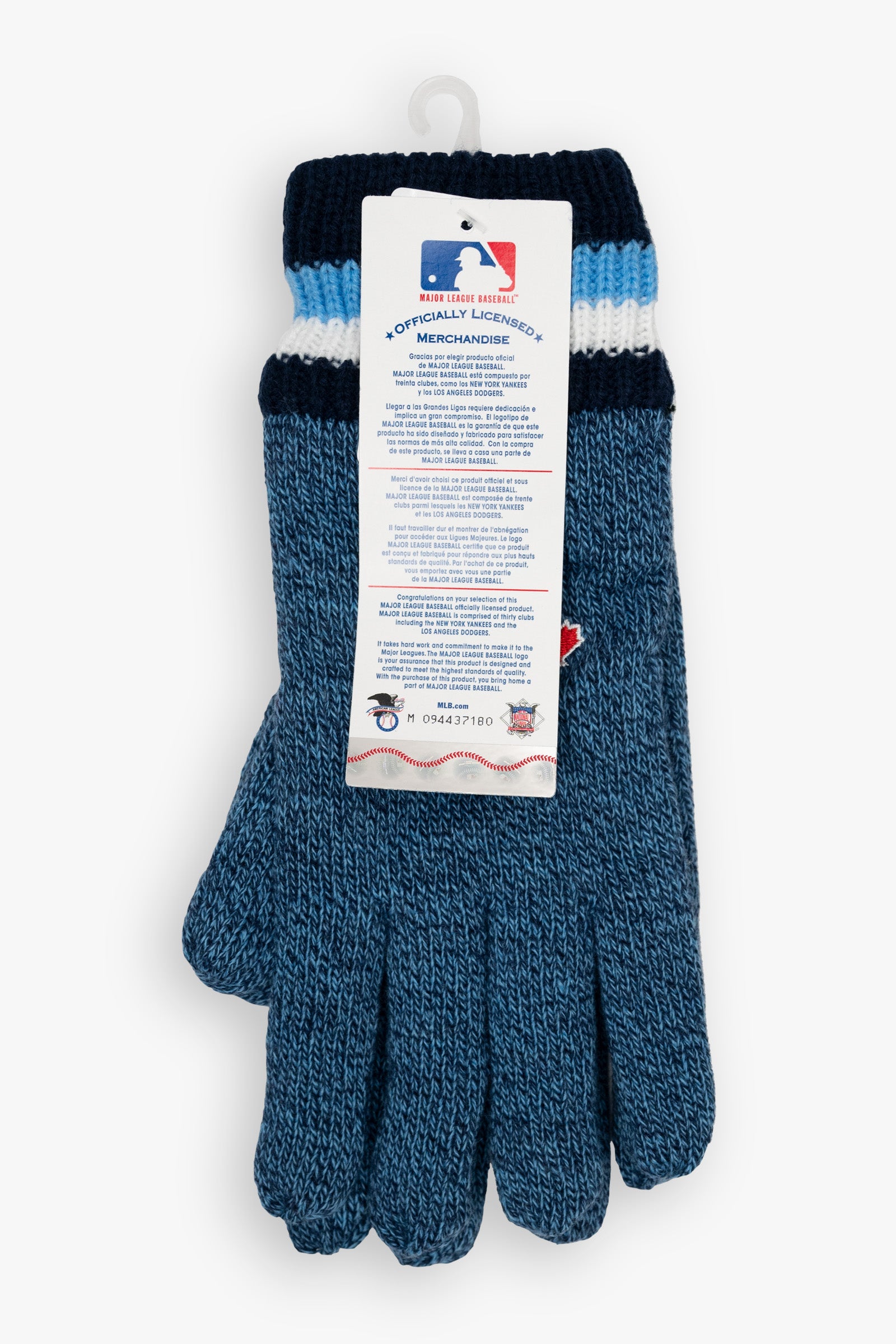 Gertex MLB Toronto Blue Jays Adult Men's Thermal Lined Gloves