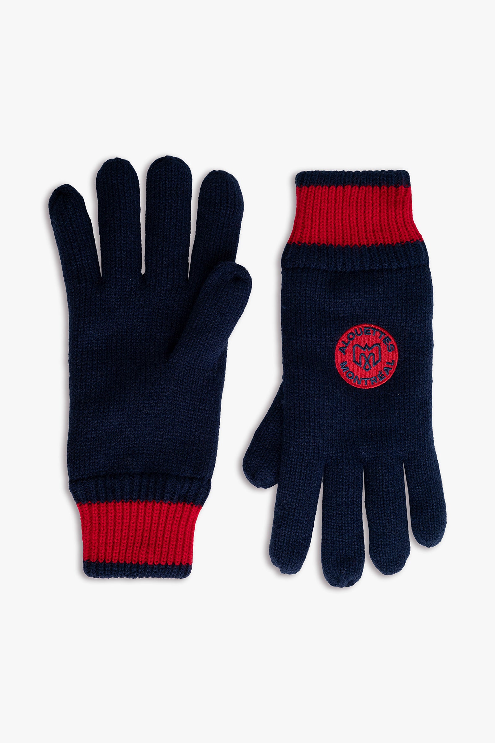 CFL Montreal Alouettes Adult Men's Cold Weather Winter Thermal Gloves With Embroidered Team Logo