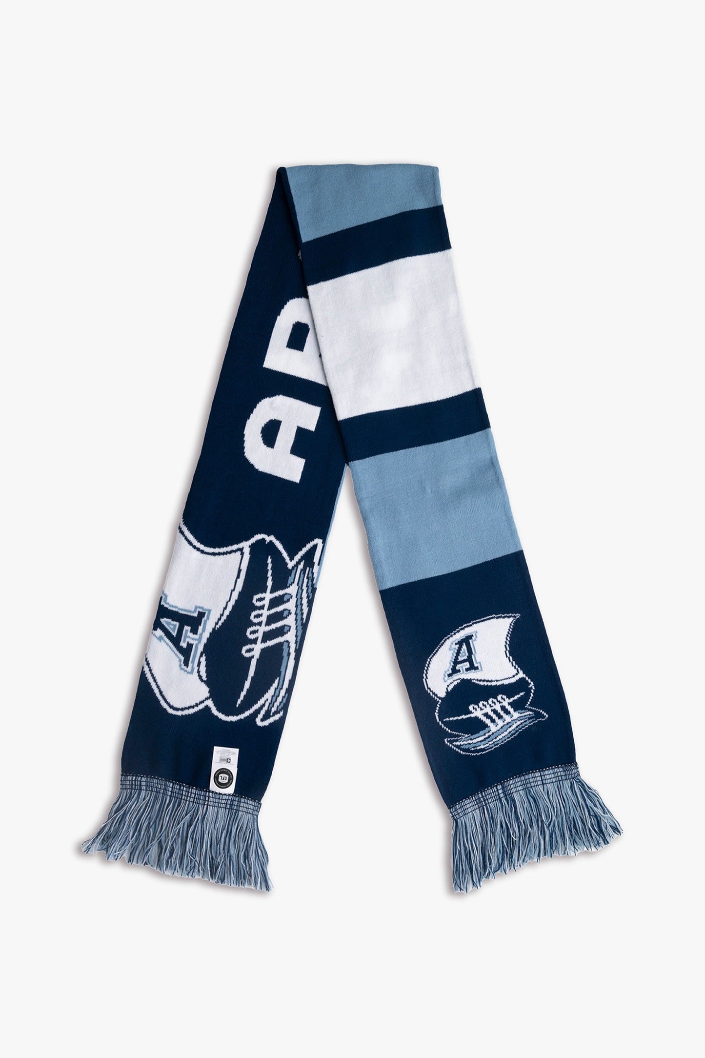 CFL Toronto Argonauts Canadian Football League Adult Fan Scarf for Cold Weather | 150cm x 18cm
