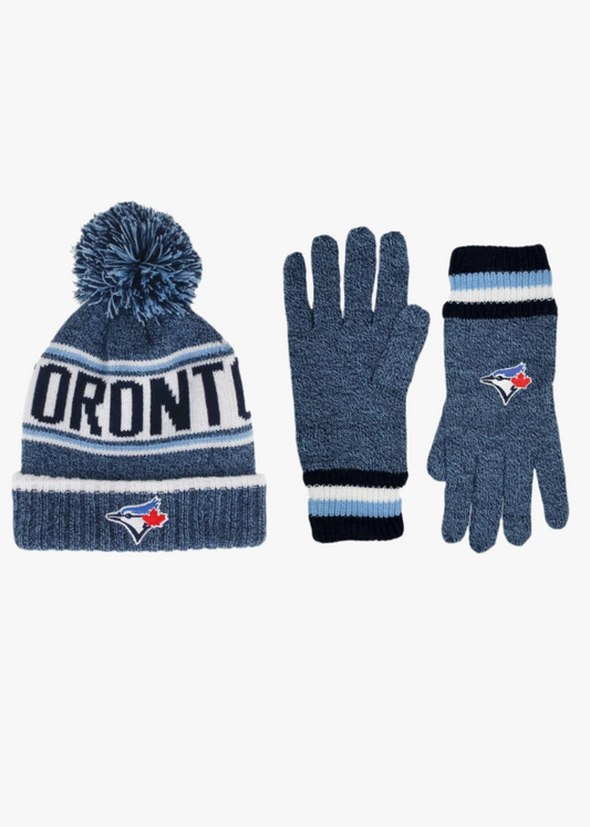 MLB Toronto Blue Jays Men's Winter Bundle Set