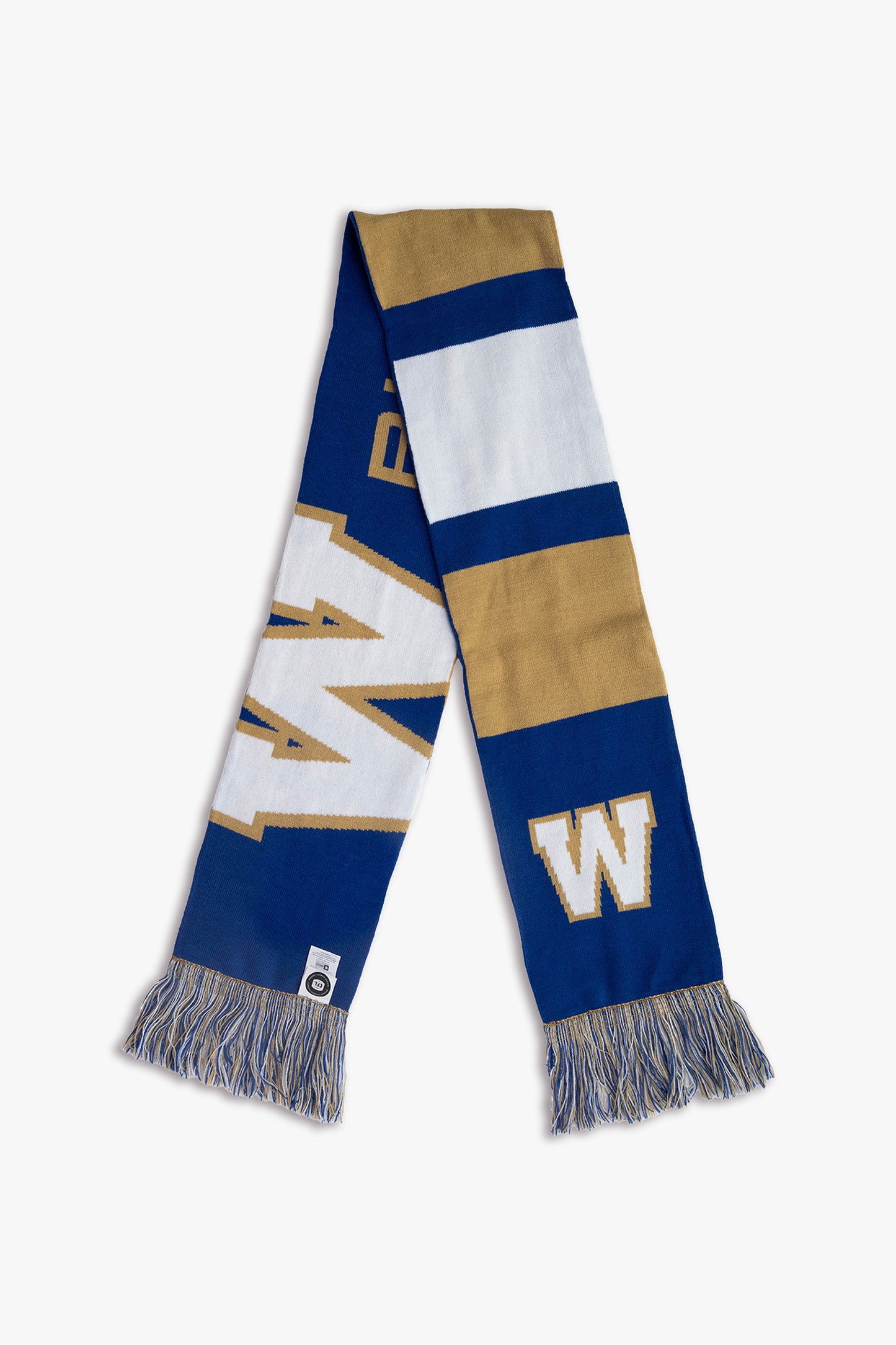 CFL Winnipeg Blue Bombers Canadian Football League Adult Fan Scarf for Cold Weather | 150cm x 18cm