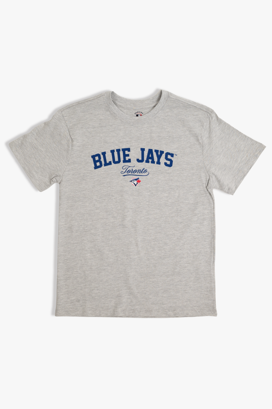 Toronto Blue Jays T-Shirt MLB Adult Cloud Tee, Unisex XS-XXL, Black, White, Heather Grey
