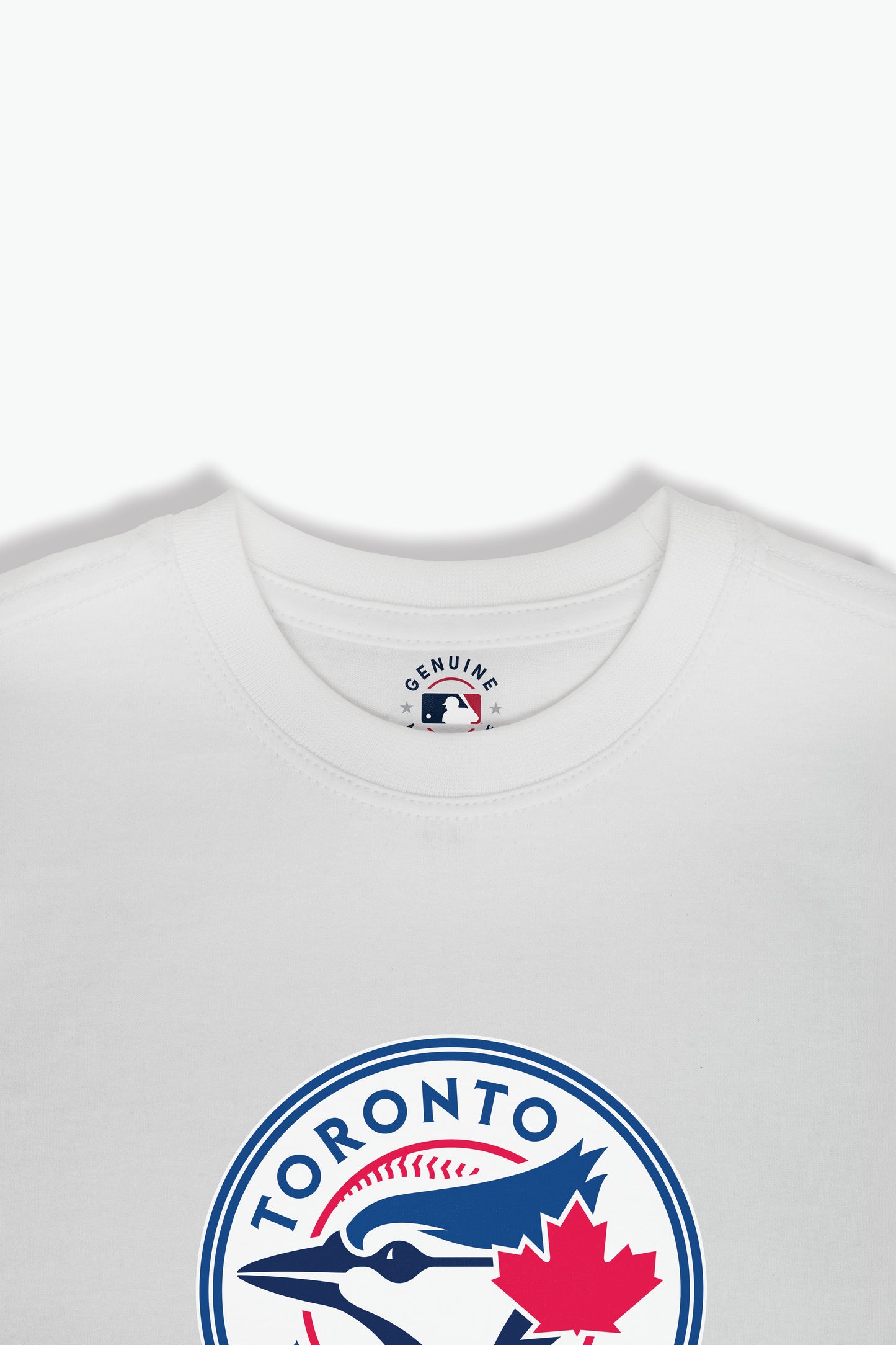 White MLB Toronto Blue Jays Baby/Toddler T-Shirt, Soft Combed Cotton, 6M-4T