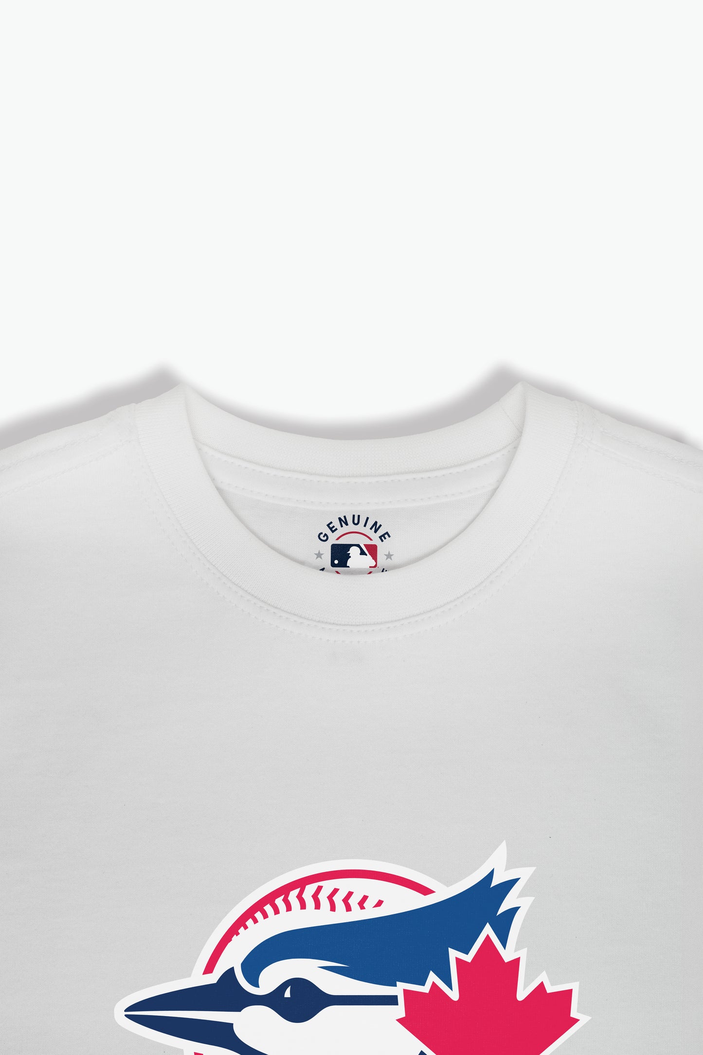 Toronto Blue Jays Kids White T-Shirt MLB Youth Tee, Soft Combed Cotton, Boys & Girls S-XL
