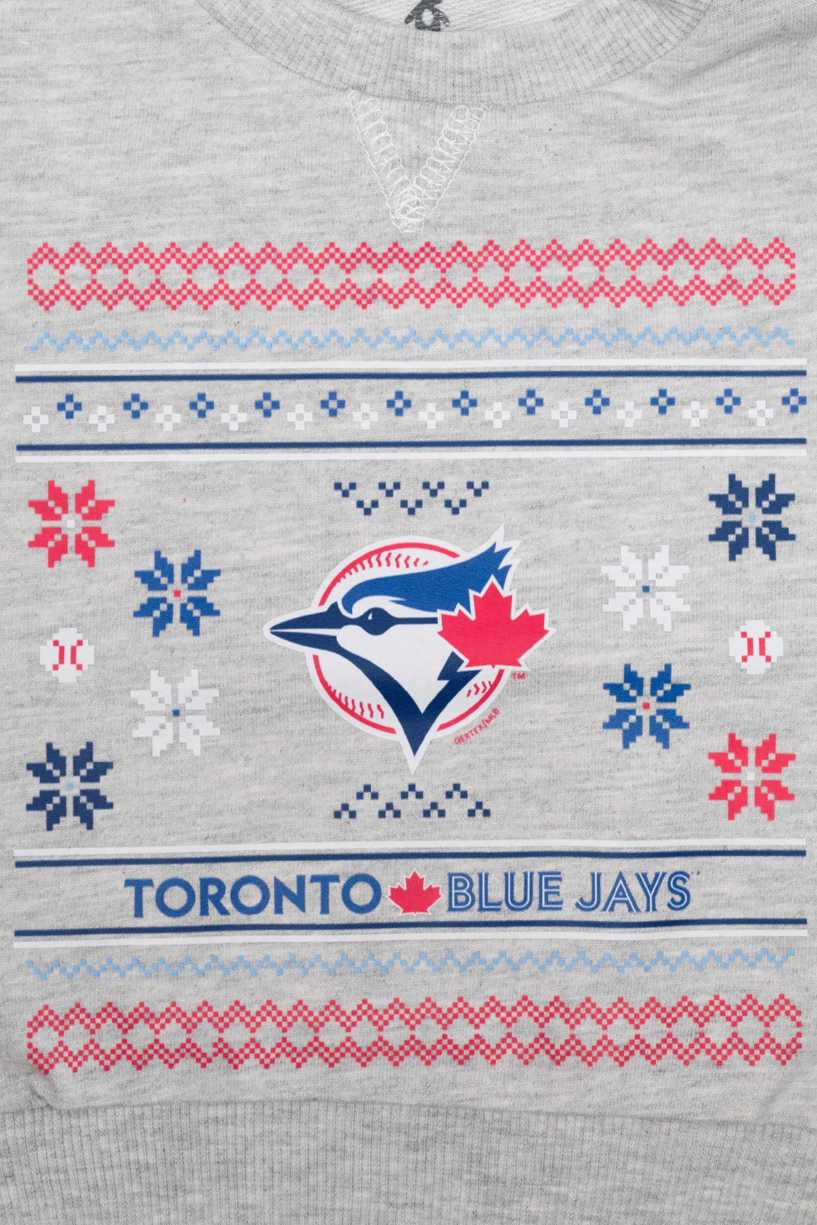 Gertex MLB Toronto Blue Jays Baby Ugly Holiday Sweater