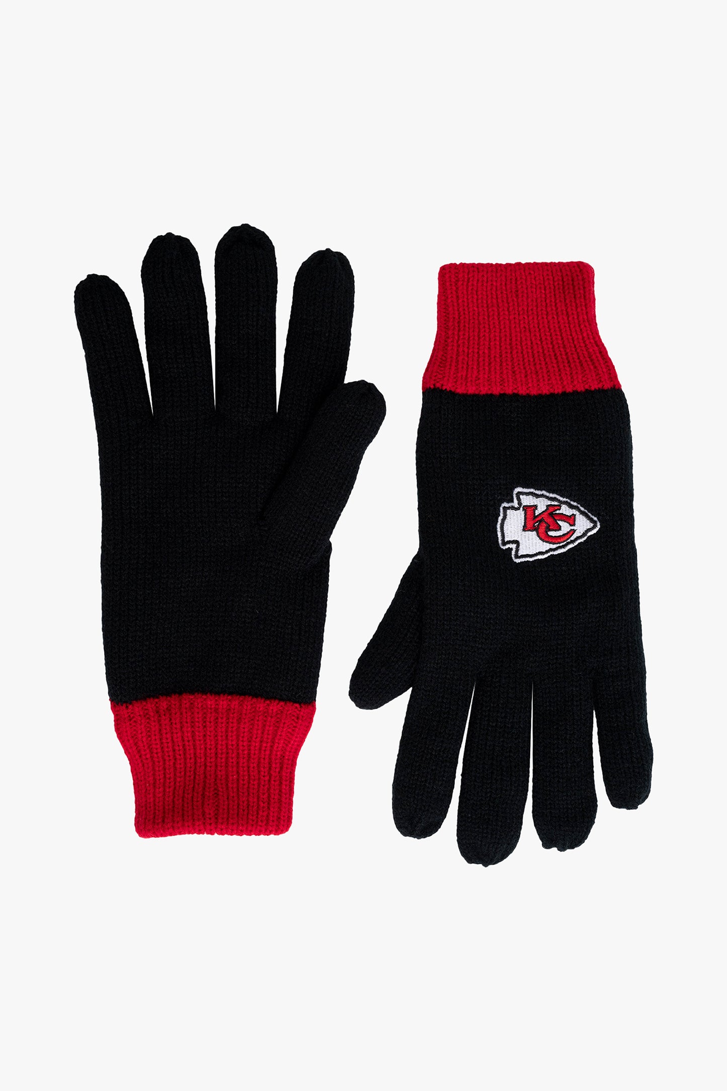 NFL Kansas City Chiefs Men's Lined Winter Cold Weather Gloves