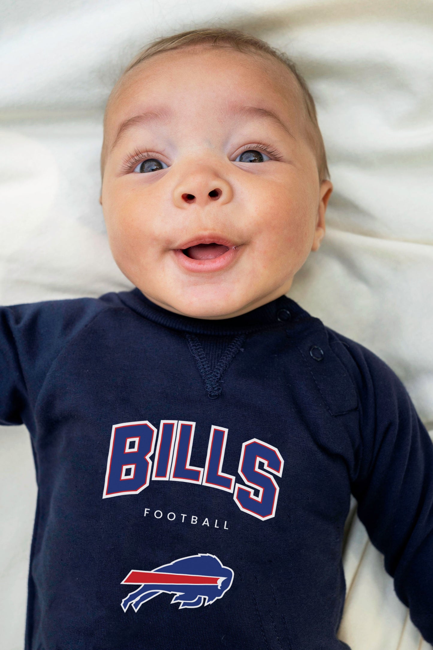 NFL Baby 2-Piece Navy French Terry Cotton Set