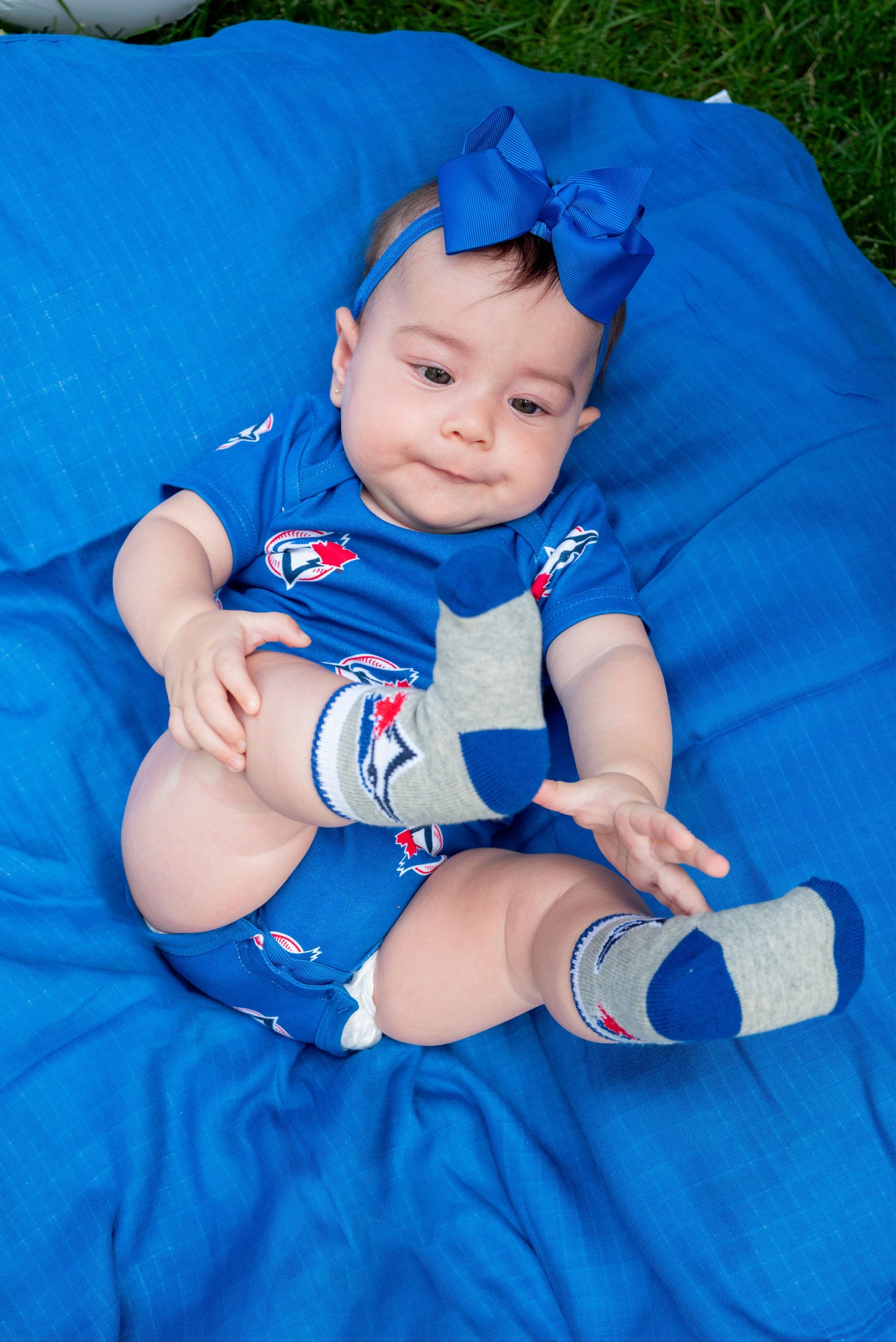 Gertex MLB Toronto Blue Jays Baby 4-Pack Crew Socks