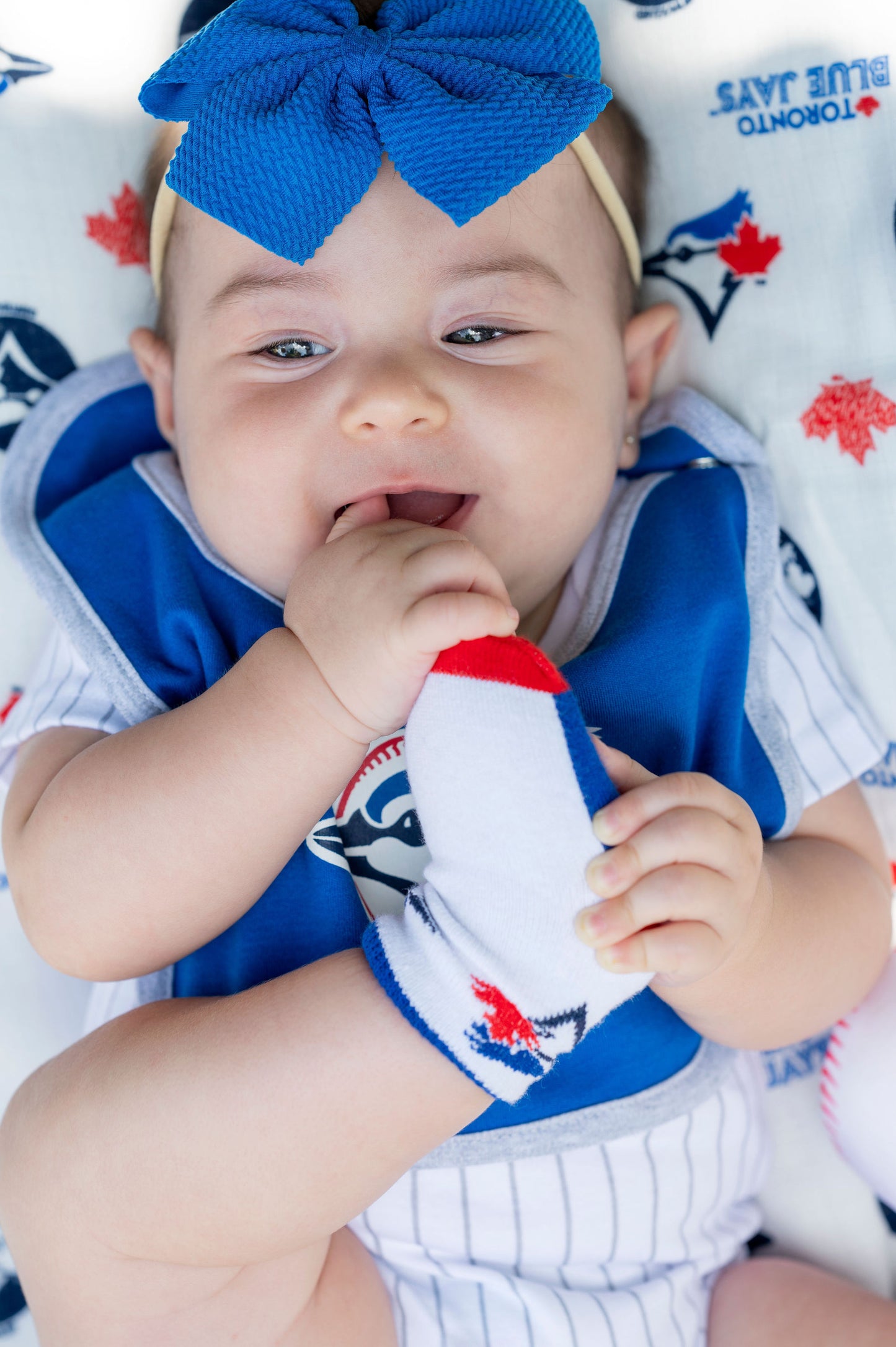 Gertex MLB Toronto Blue Jays Baby 4-Pack Crew Socks