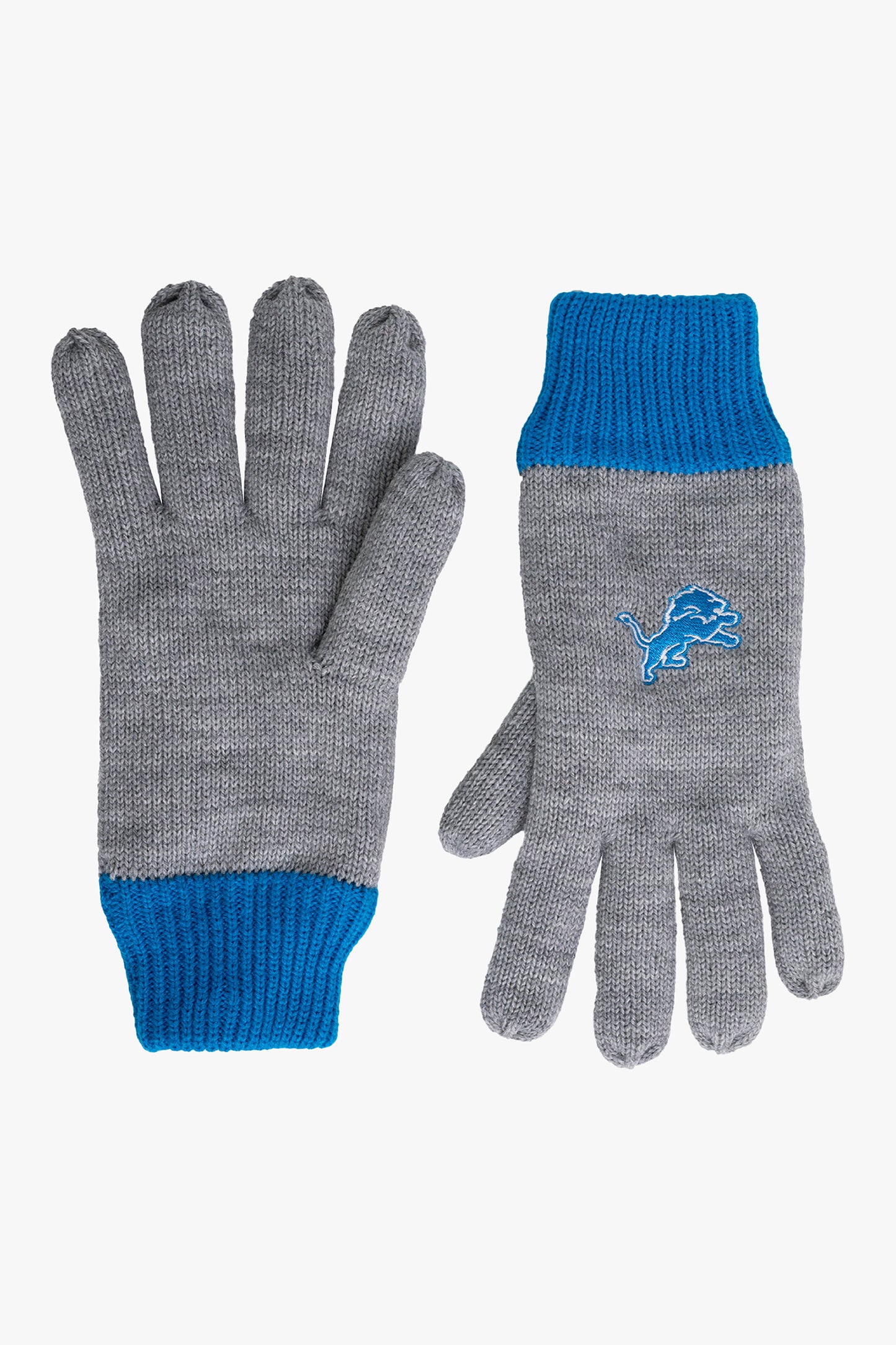 NFL Detroit Lions Men's Lined Winter Cold Weather Gloves