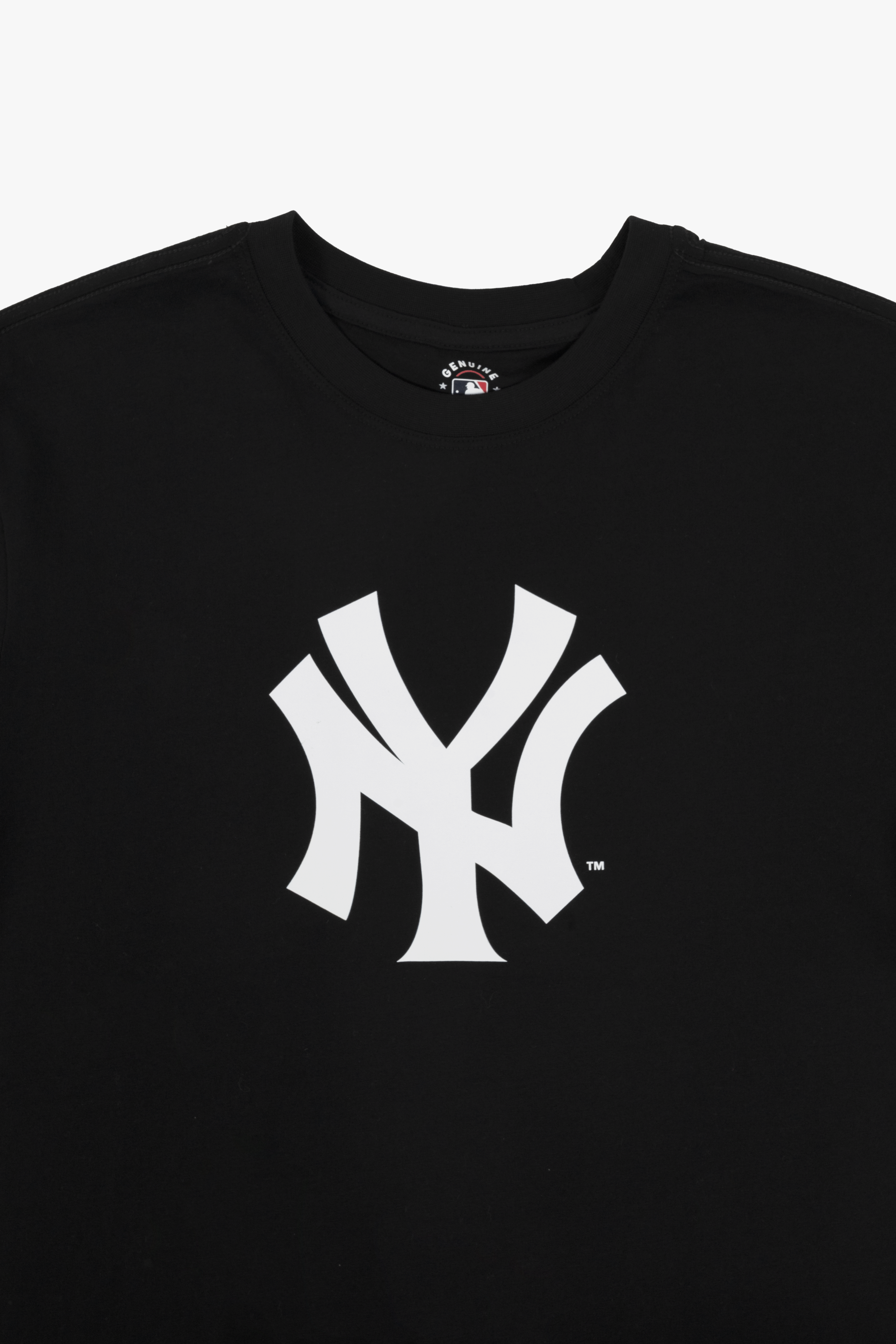 MLB New York Yankees Adult Cloud Black T-Shirt, 100% Cotton Tee, Men Women XS-2XL