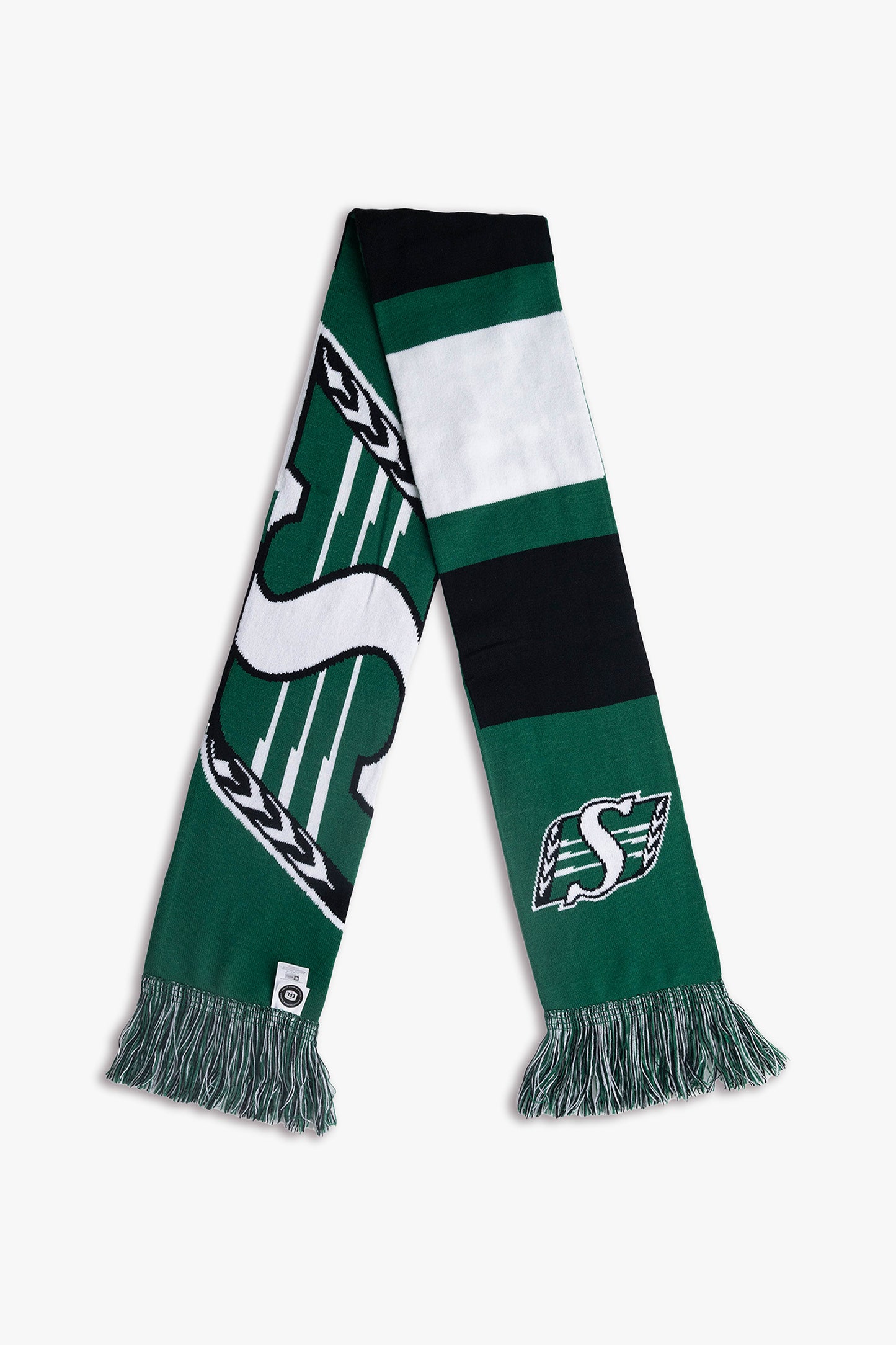 CFL Saskatchewan Roughriders Canadian Football League Adult Fan Scarf for Cold Weather | 150cm x 18cm