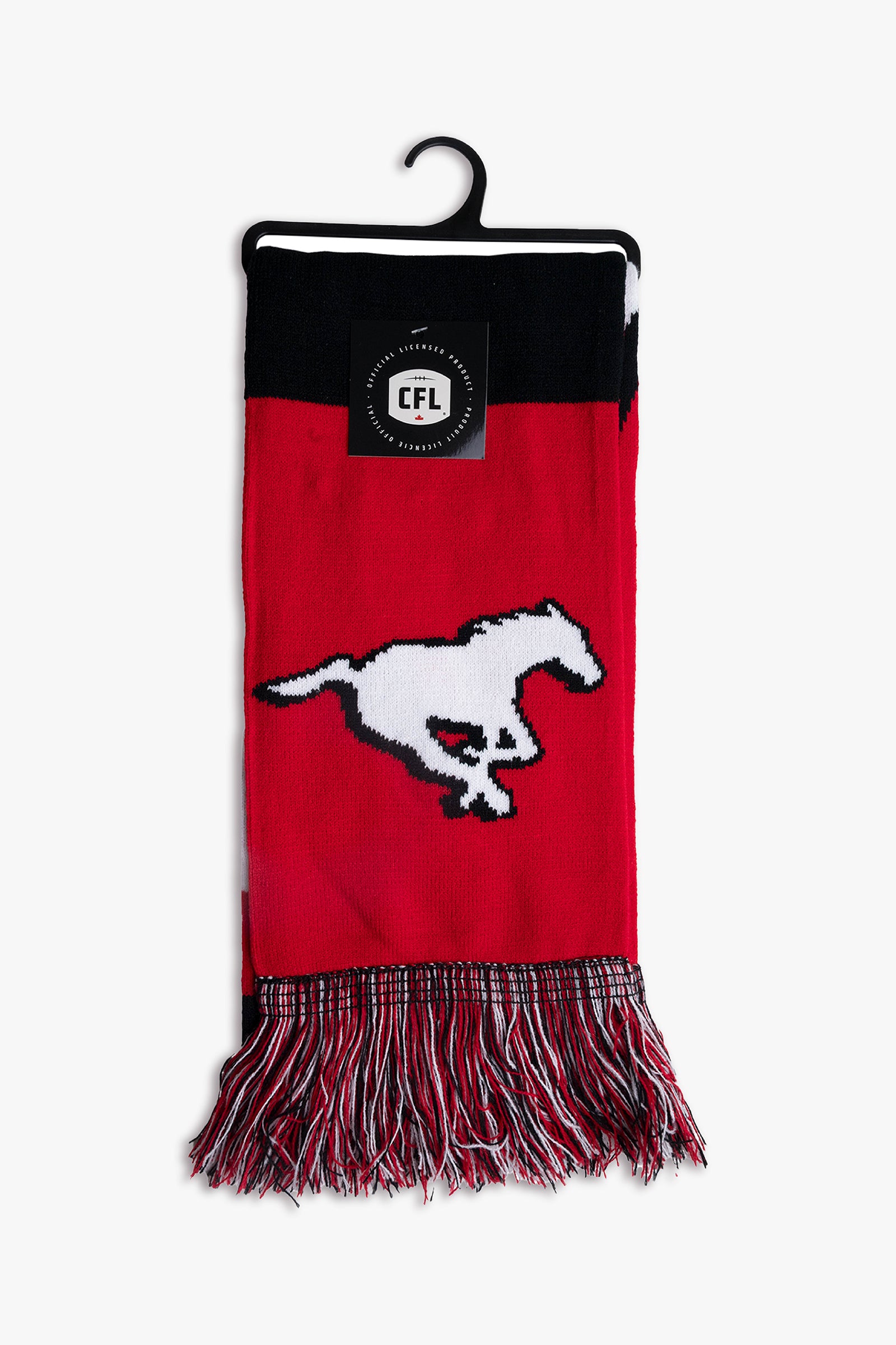 CFL Calgary Stampeders Canadian Football League Adult Fan Scarf for Cold Weather | 150cm x 18cm