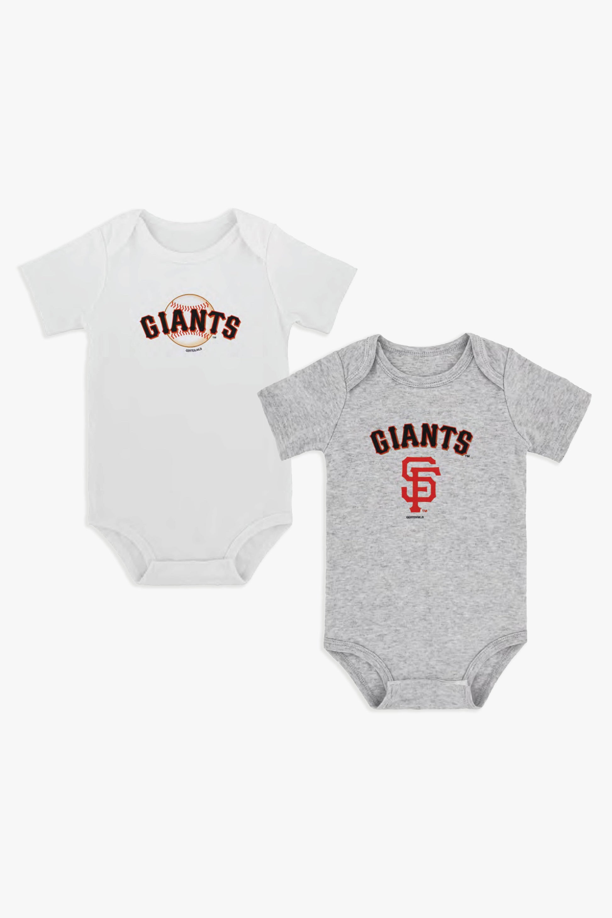 Gertex MLB Baby 2-Pack Bodysuits