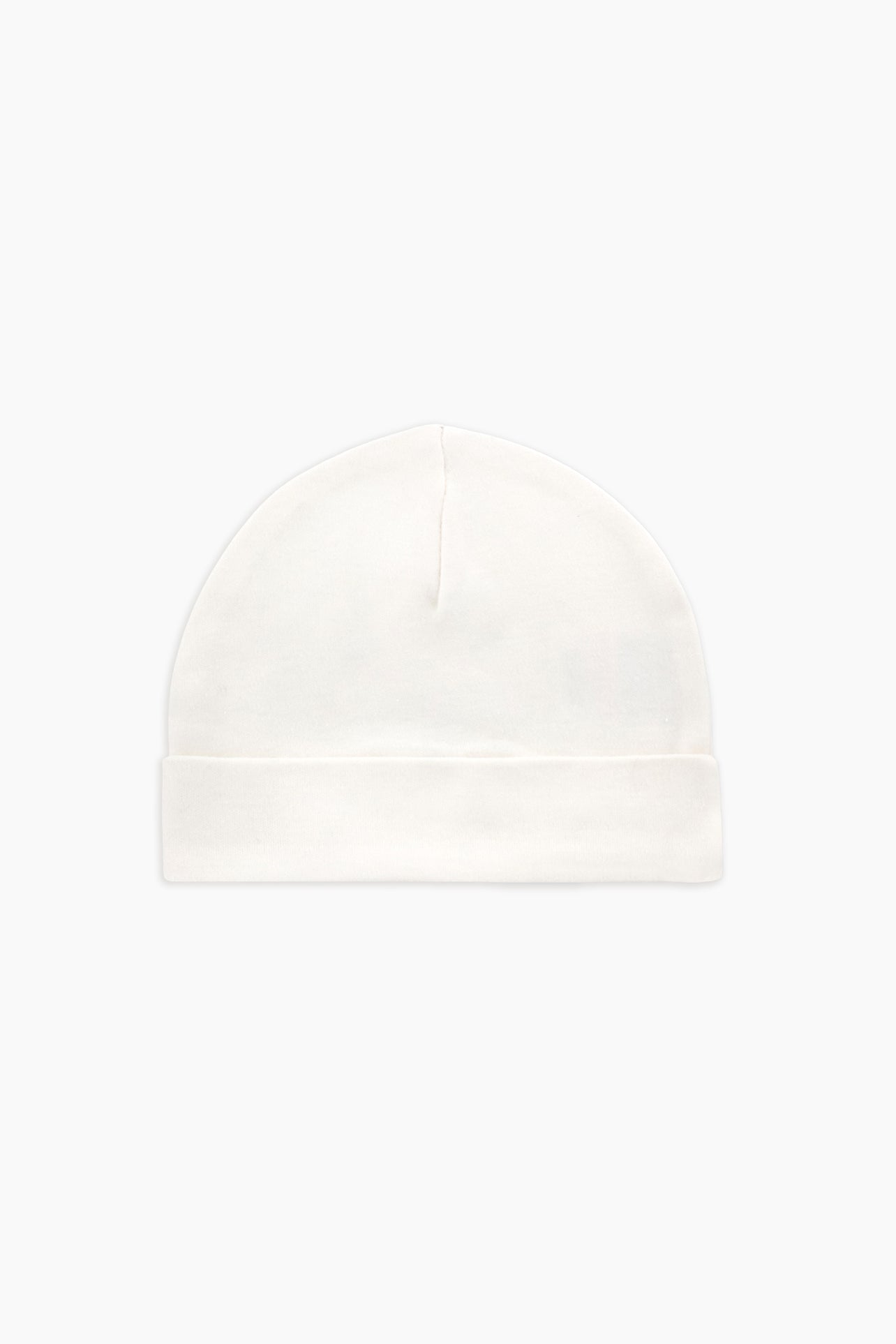 Snugabye Baby Organic Cotton Beanie - Eggnog