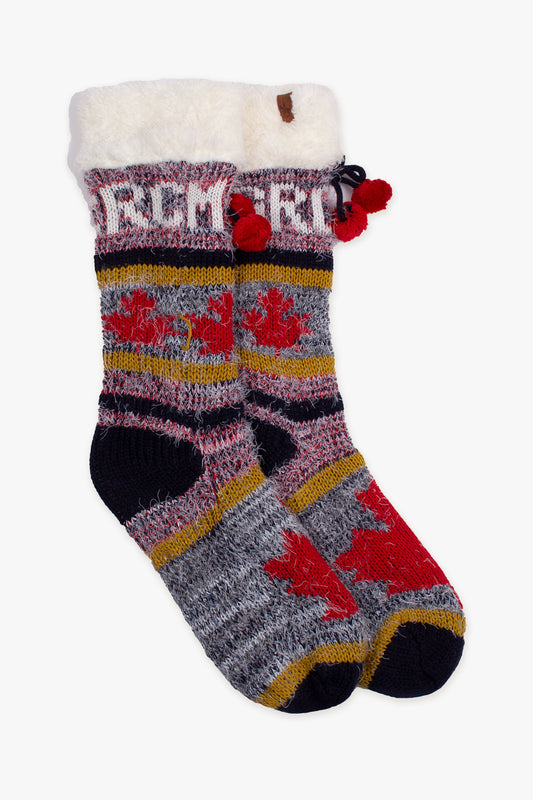 RCMP Ladies Lounge Slipper Socks