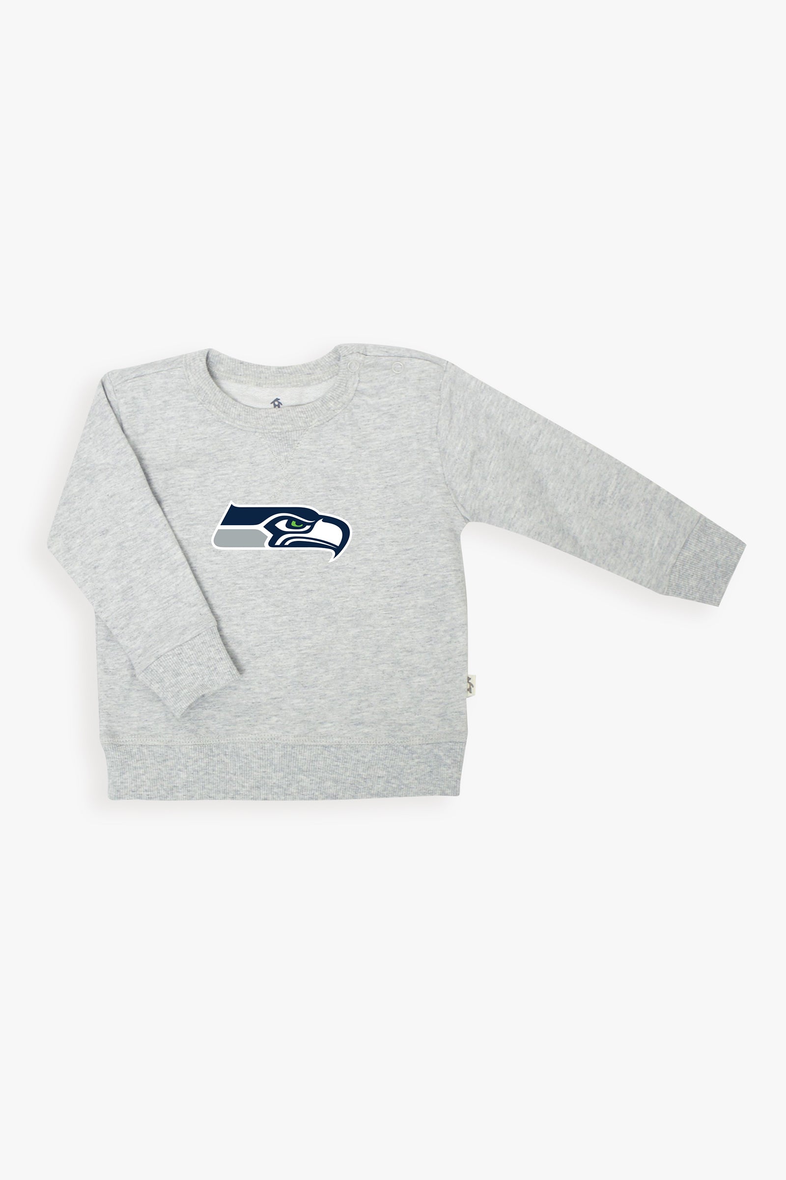 Gertex NFL Toddler French Terry Crewneck Sweater in Grey