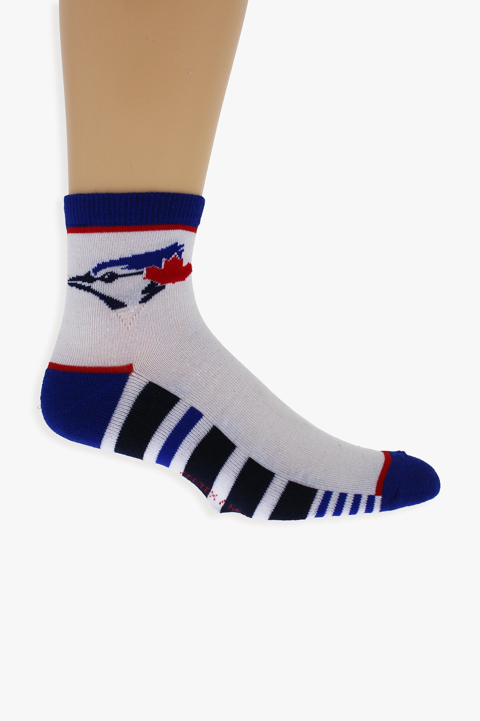 Gertex Toronto Blue Jays Men's 3-Pack Half Terry Quarter Socks