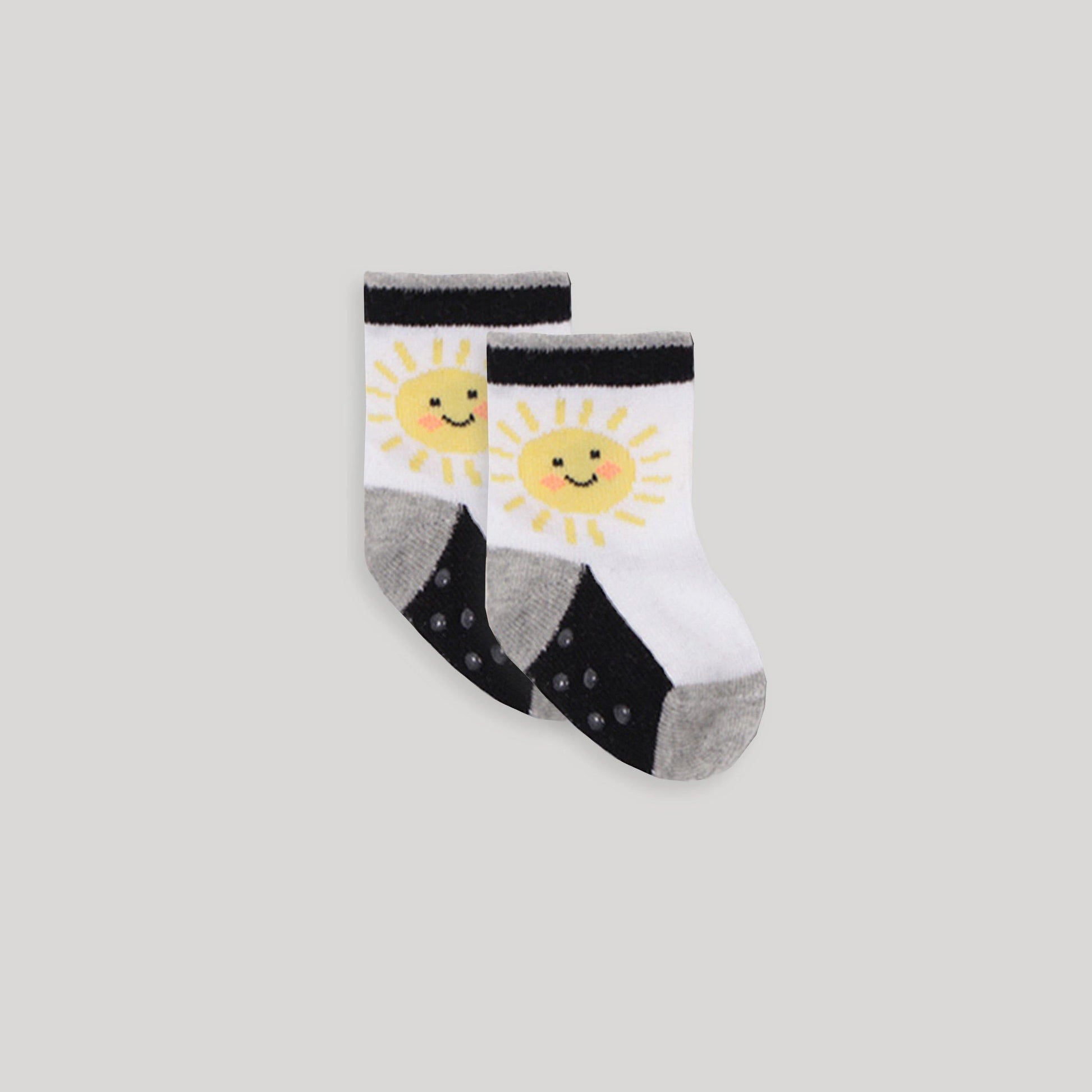 Black & White 4 Pack Socks - Snugabye Canada