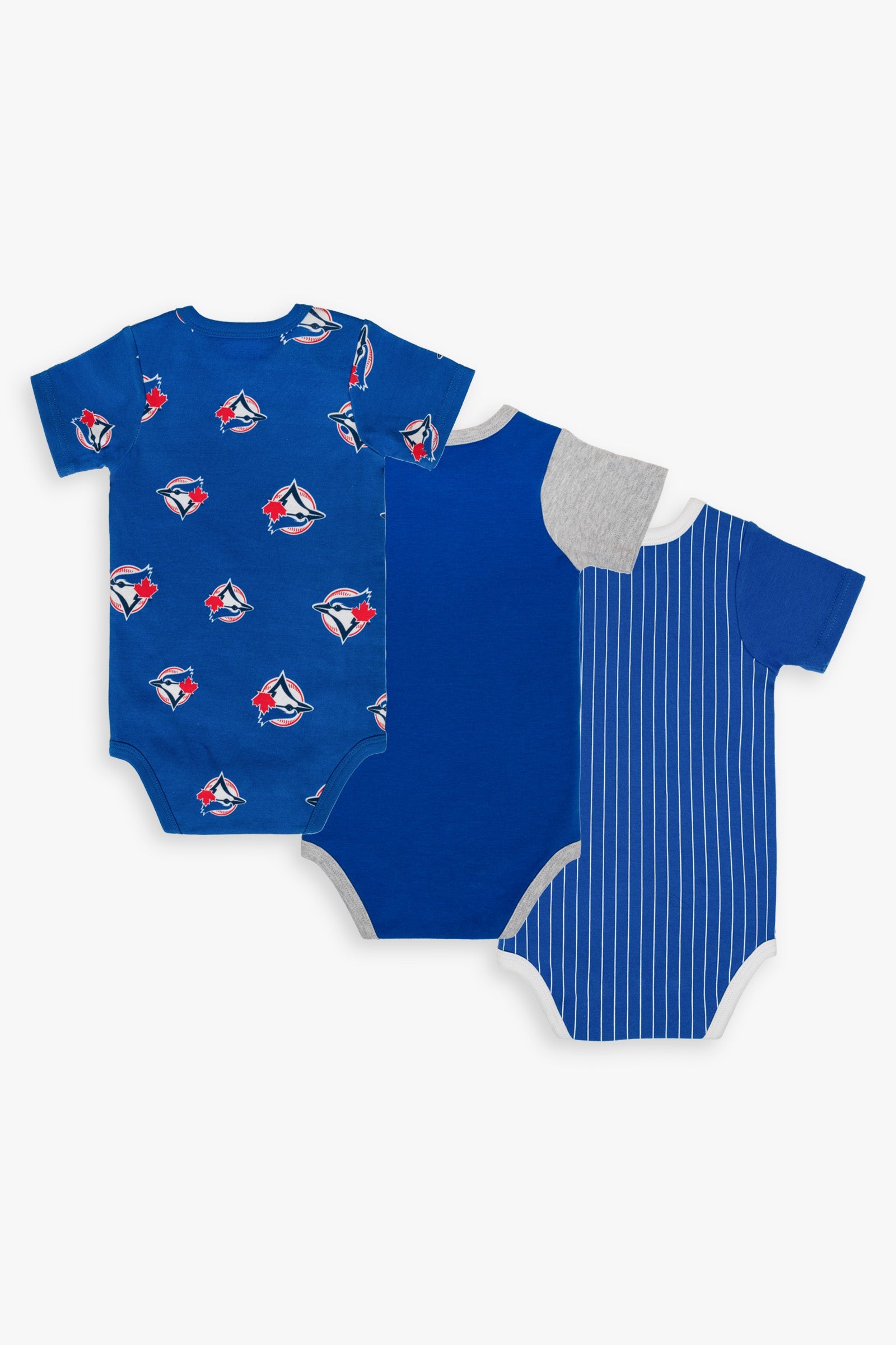 Gertex MLB Toronto Blue Jays 3-Pack Baby Bodysuits