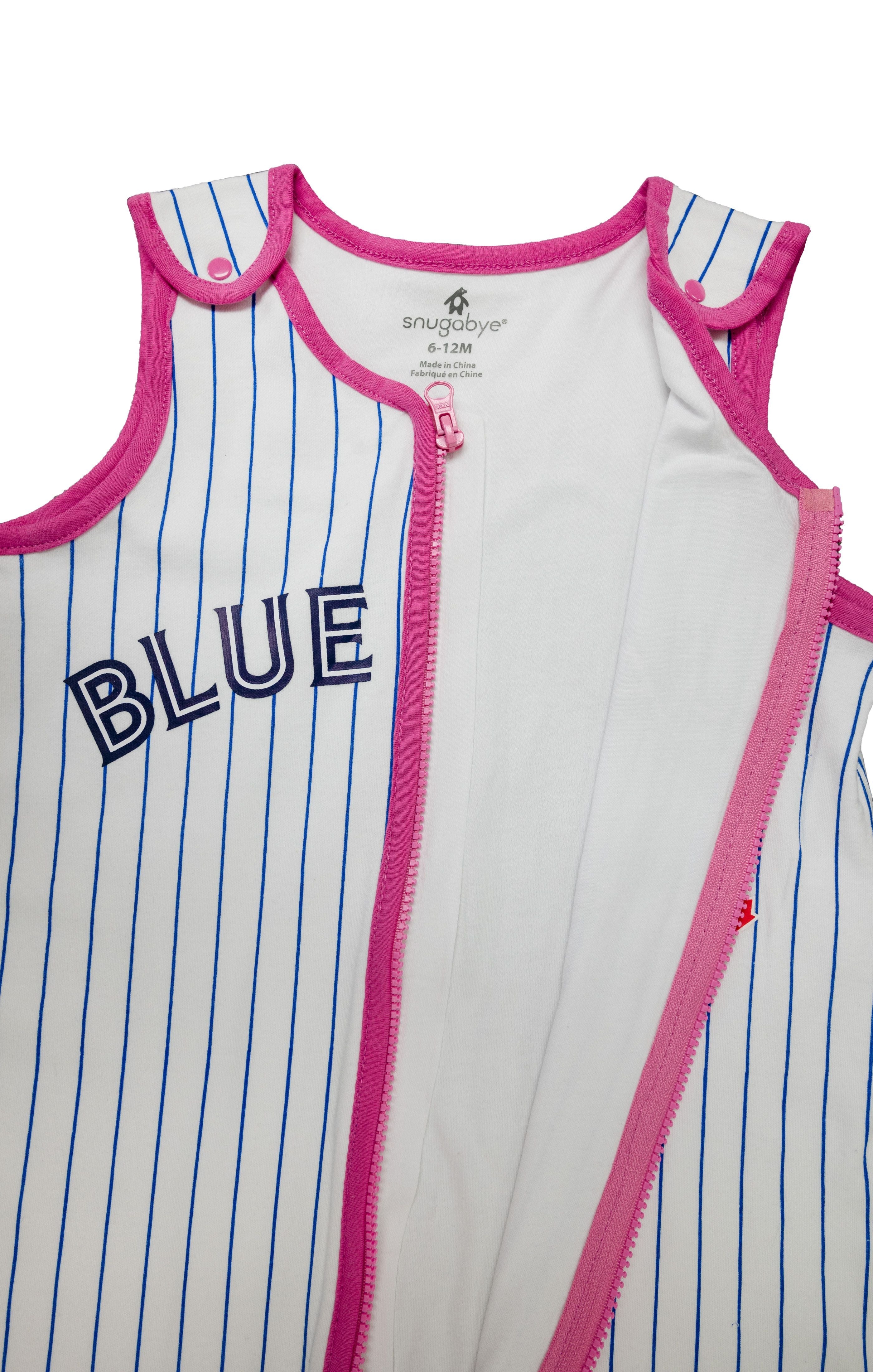 MLB Toronto Blue Jays Baby & Toddler Sleeveless Sleep Bag (Pink)