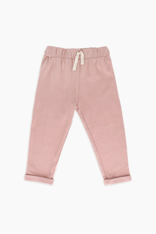 Organic Cotton Toddler Turned-Cuff Pants