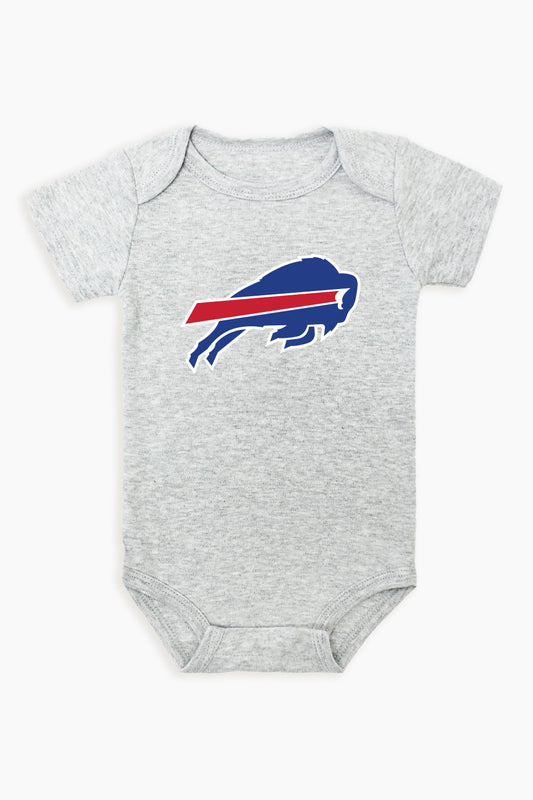 Gertex NFL Grey Baby Short Sleeve Bodysuit - AFC Division