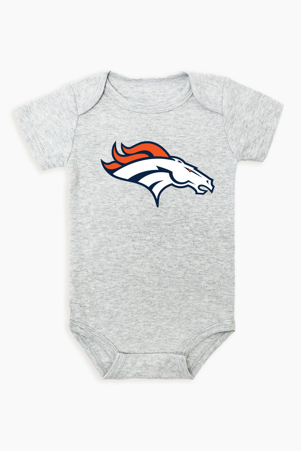 Gertex NFL Grey Baby Short Sleeve Bodysuit - AFC Division