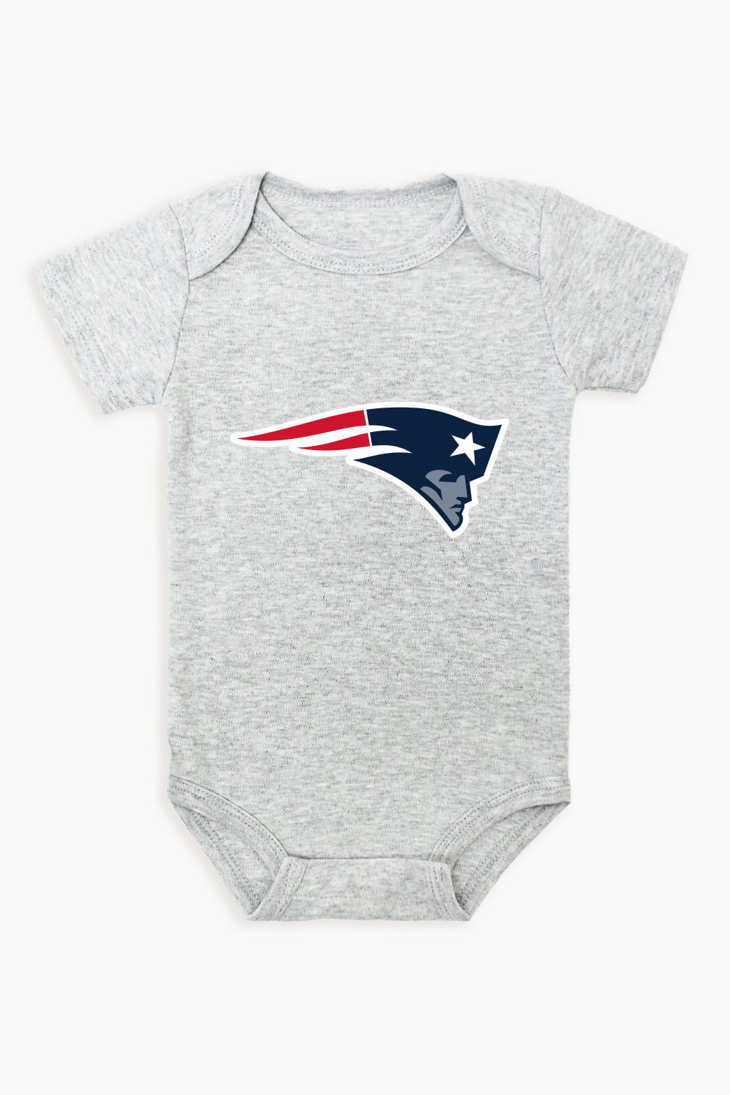 Gertex NFL Grey Baby Short Sleeve Bodysuit - AFC Division