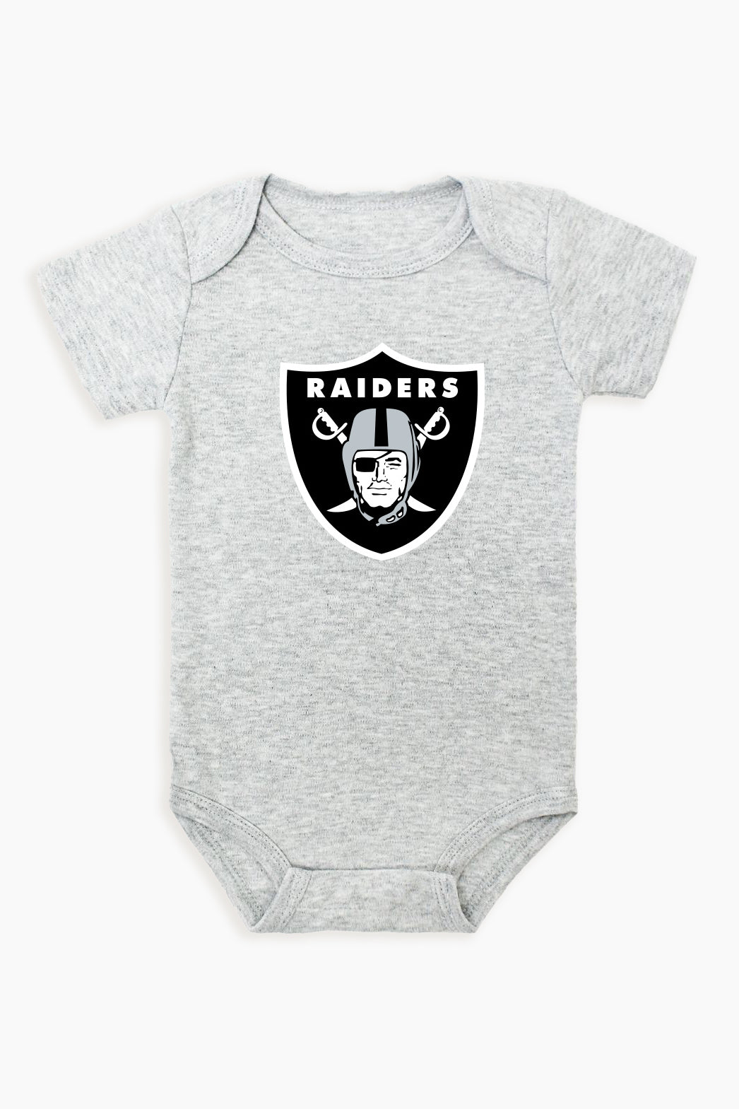 NFL Grey Baby Short Sleeve Bodysuit - AFC Division