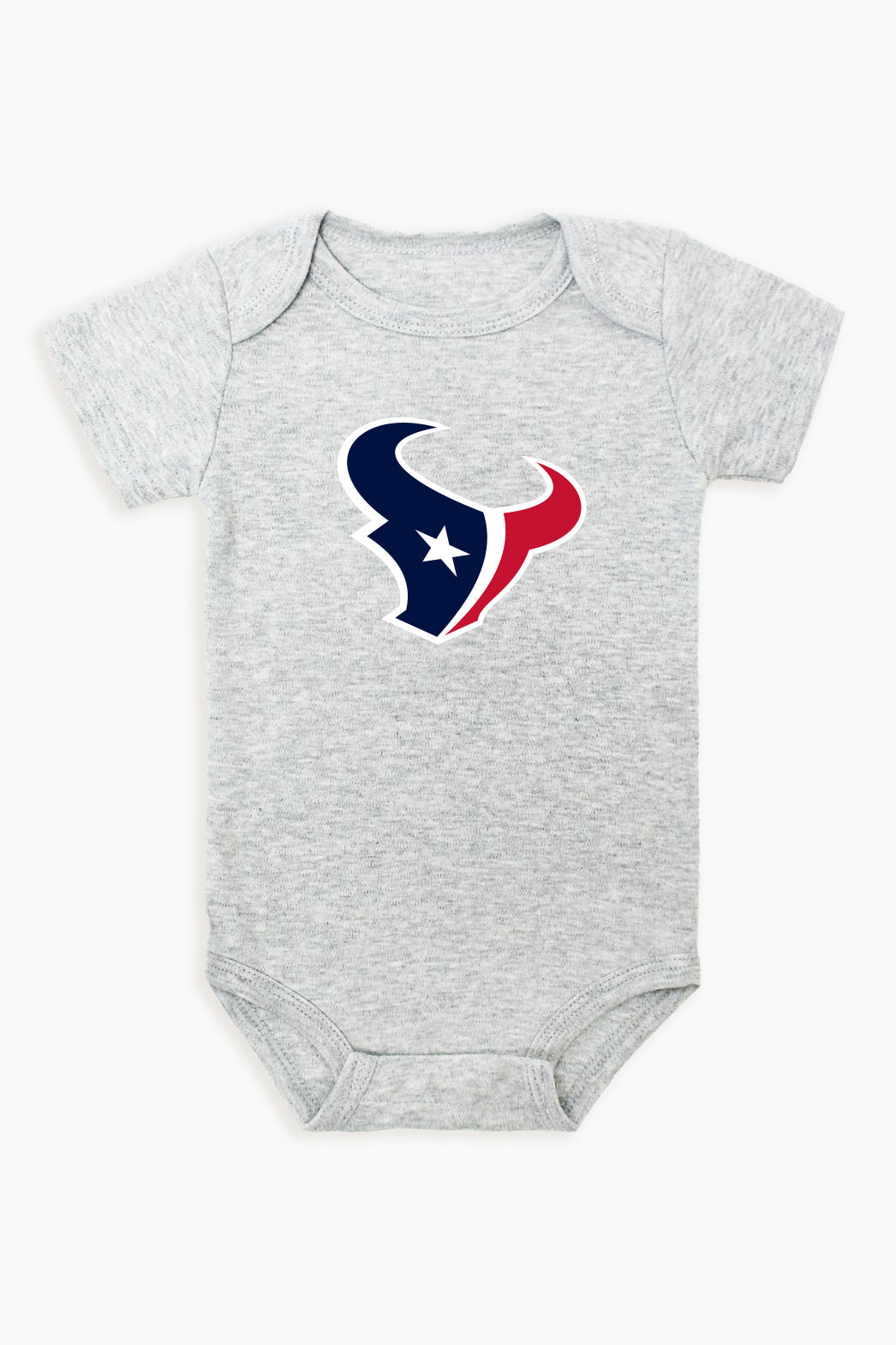 Gertex NFL Grey Baby Short Sleeve Bodysuit - AFC Division